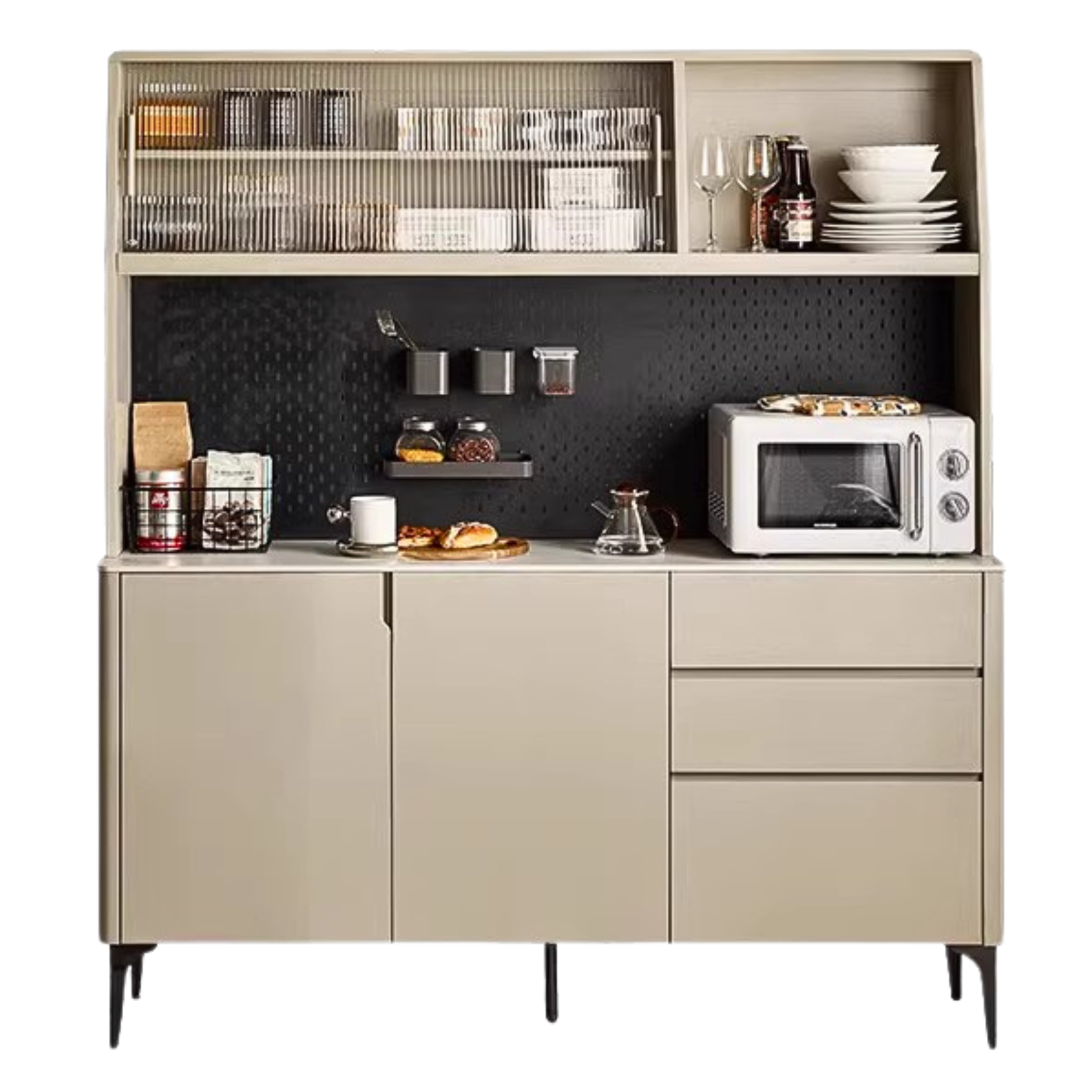 Tulipwood Solid Wood Light Luxury Dining Sideboard