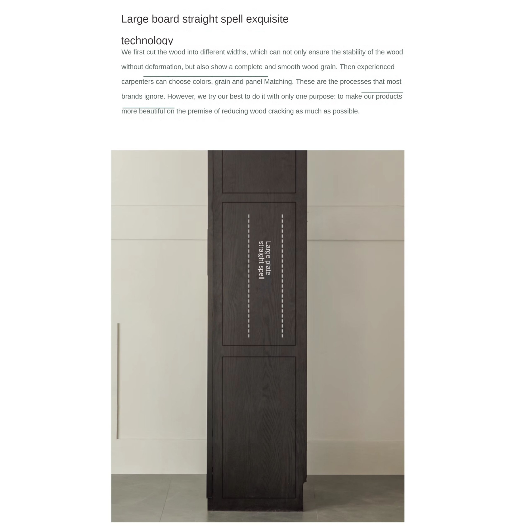 Oak Solid Wood Glass Door Display Wine Cabinet