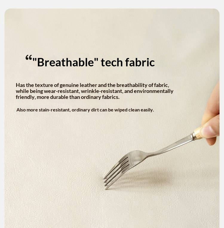 Poplar Solid Wood Bed — Upholstered with Fabric, Creamy Lambswool Soft Backrest