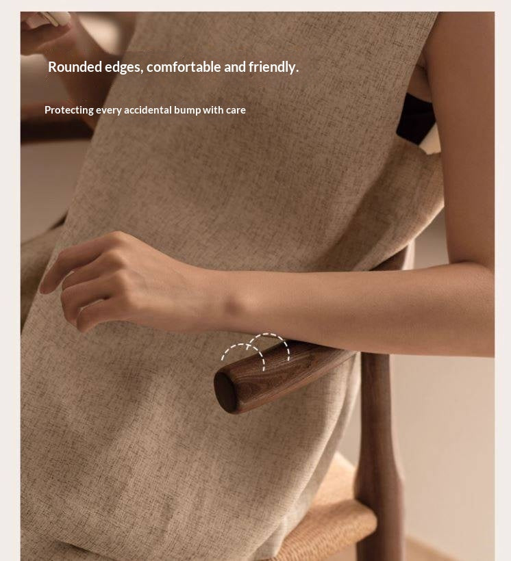 Ash Solid Wood Retro Dining Chair