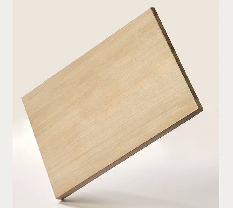 PoplarSolid Wood Vintage Style Nightstand