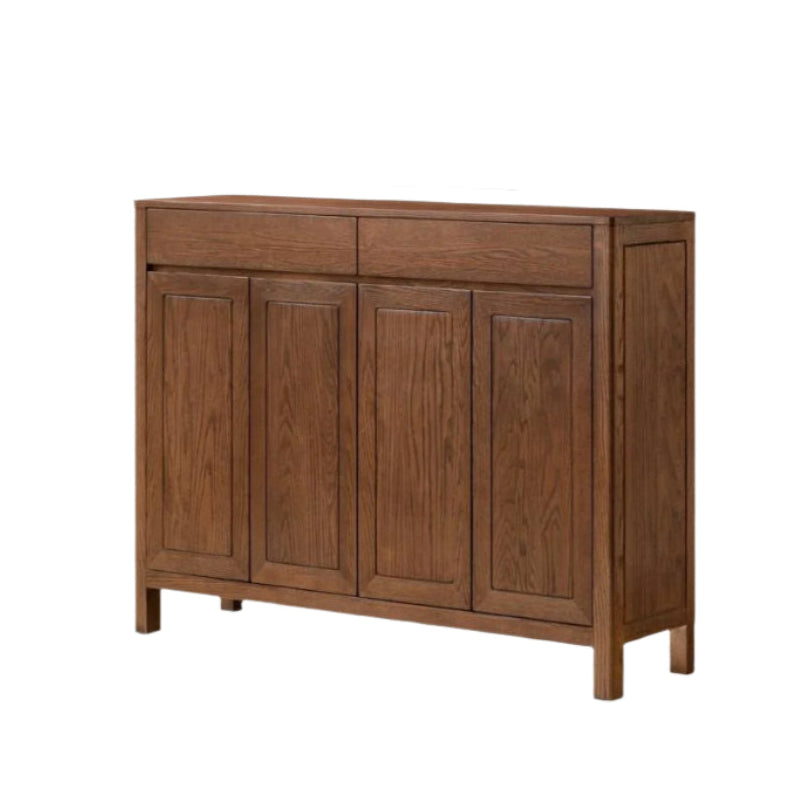 Ash Solid Wood Large Capacity Shoe Cabinet