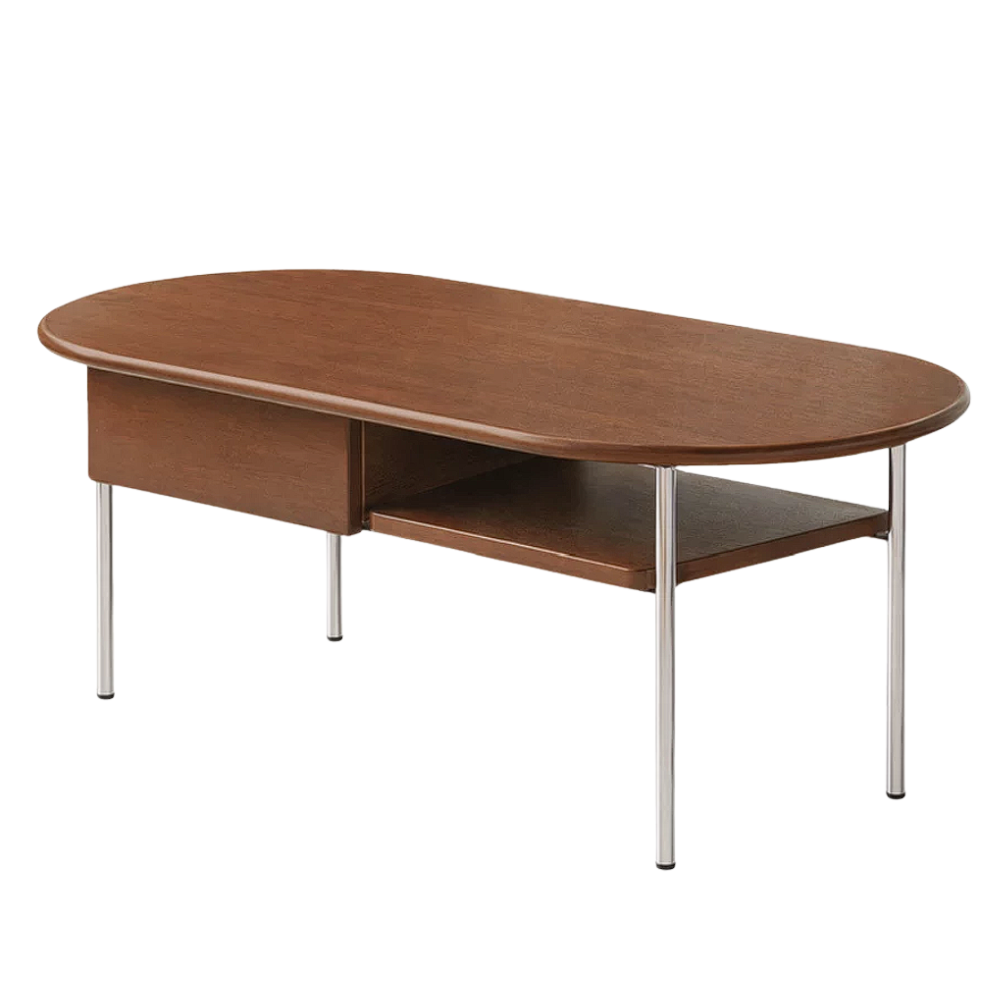 Tulipwood, Birch Solid Wood French Retro Small Storage Coffee Table