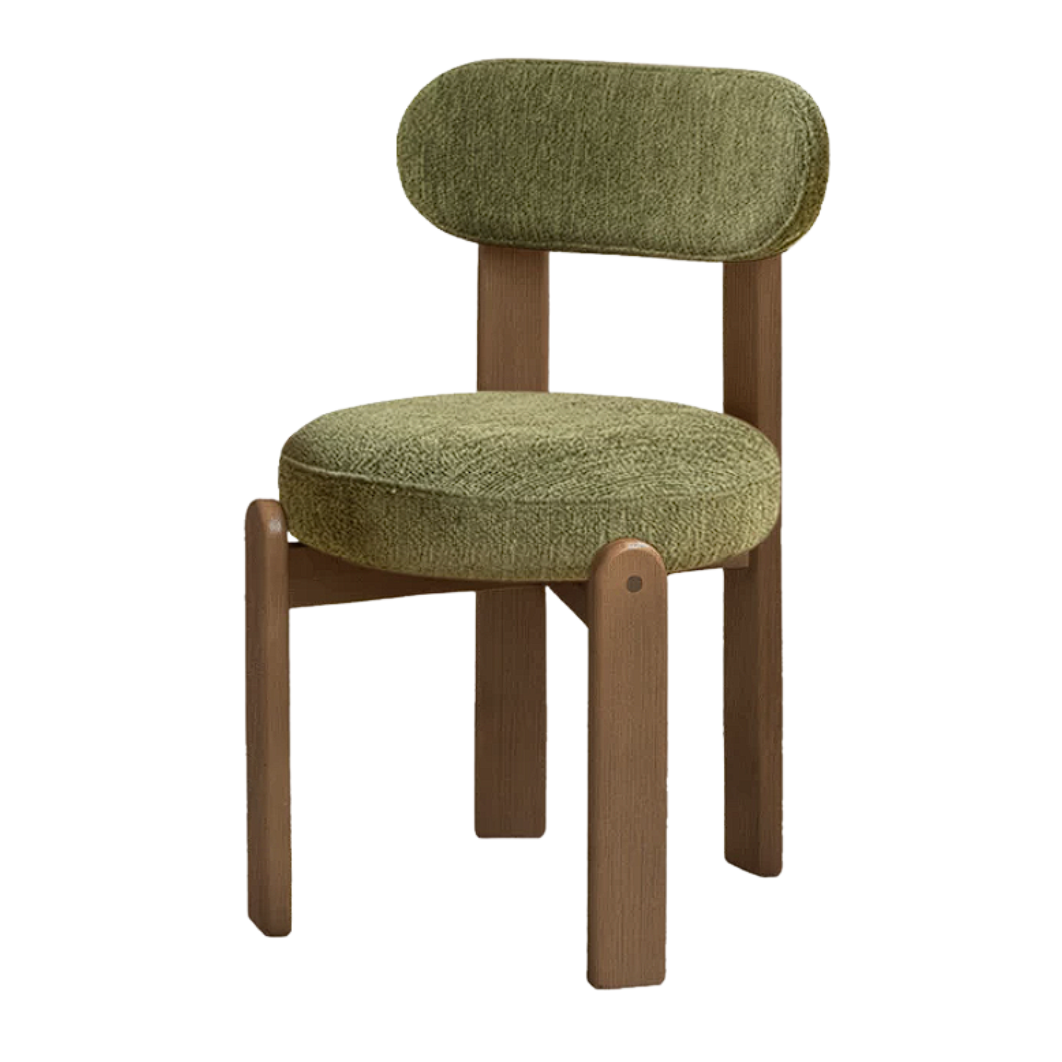 Set 4pcs Beech, Rubberwood, Black Walnut, Cherry Solid Wood French Antique Style Chair