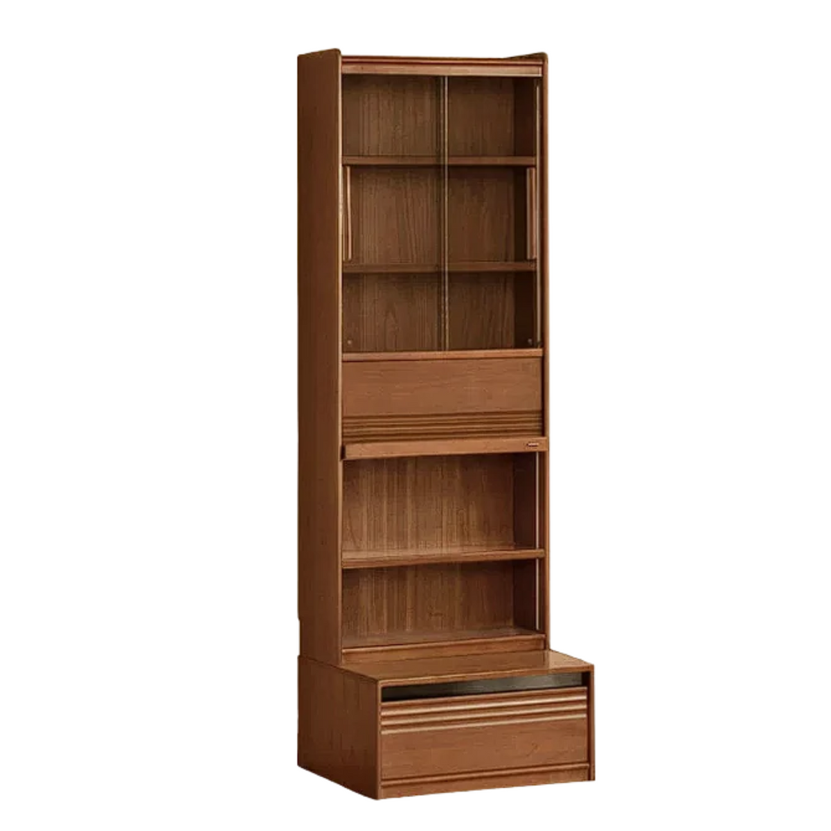 Tulipwood, Birch Solid Wood Antique Style Bookshelf