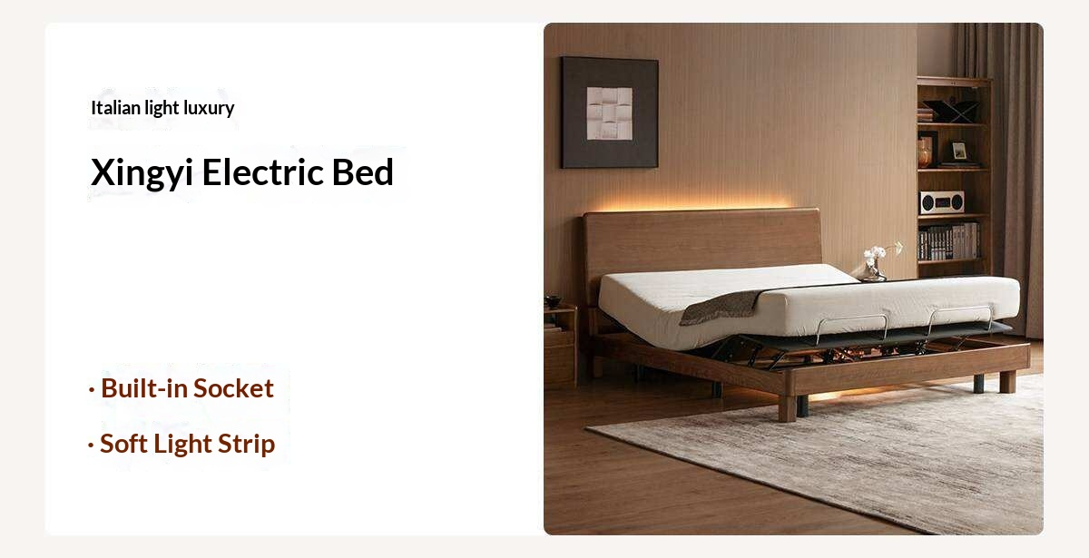 Poplar Solid Wood Adjustable Bed Frame with Arched Spindle Post Headboard