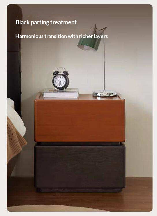 Ash, Poplar Solid Wood Nightstand