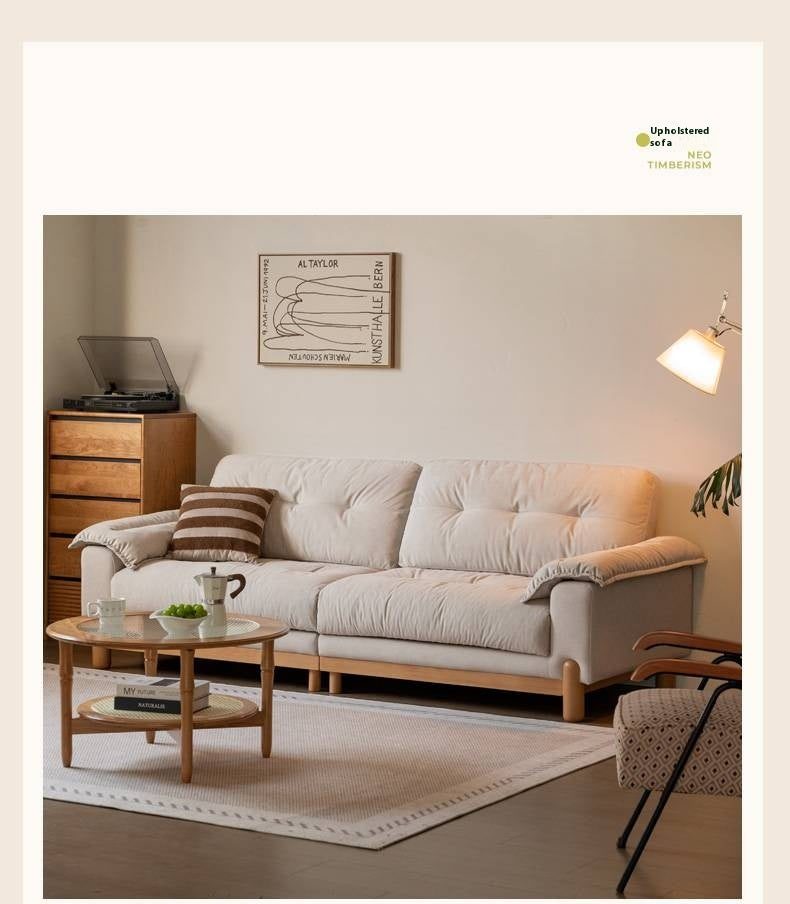 Beech Solid Wood cat scratching cloth sofa