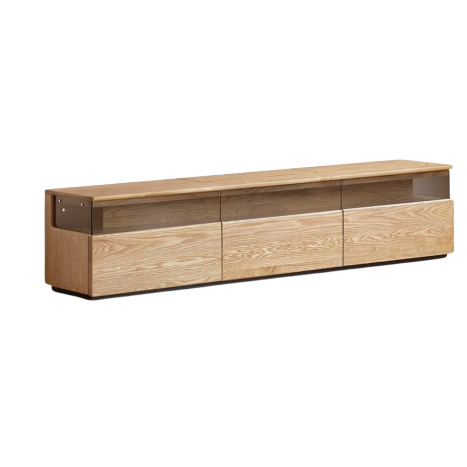 Ash Solid Wood Modern TV Cabinet