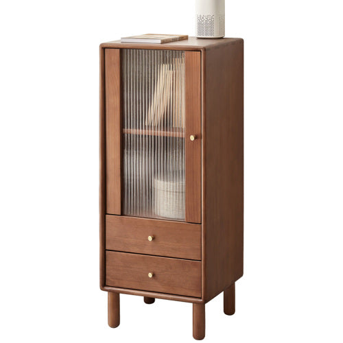 Oak, Ash Solid Wood Side Cabinet