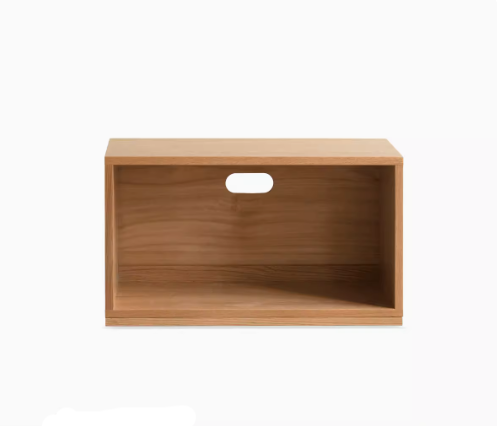 Oak Solid Wood TV Cabinet Modern free combination storage bookcases"