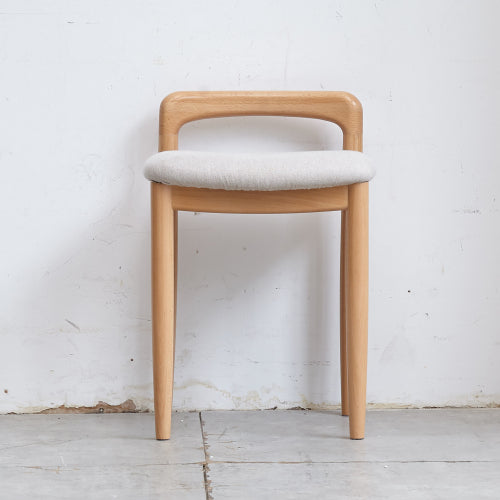Beech Solid Wood Makeup Stool
