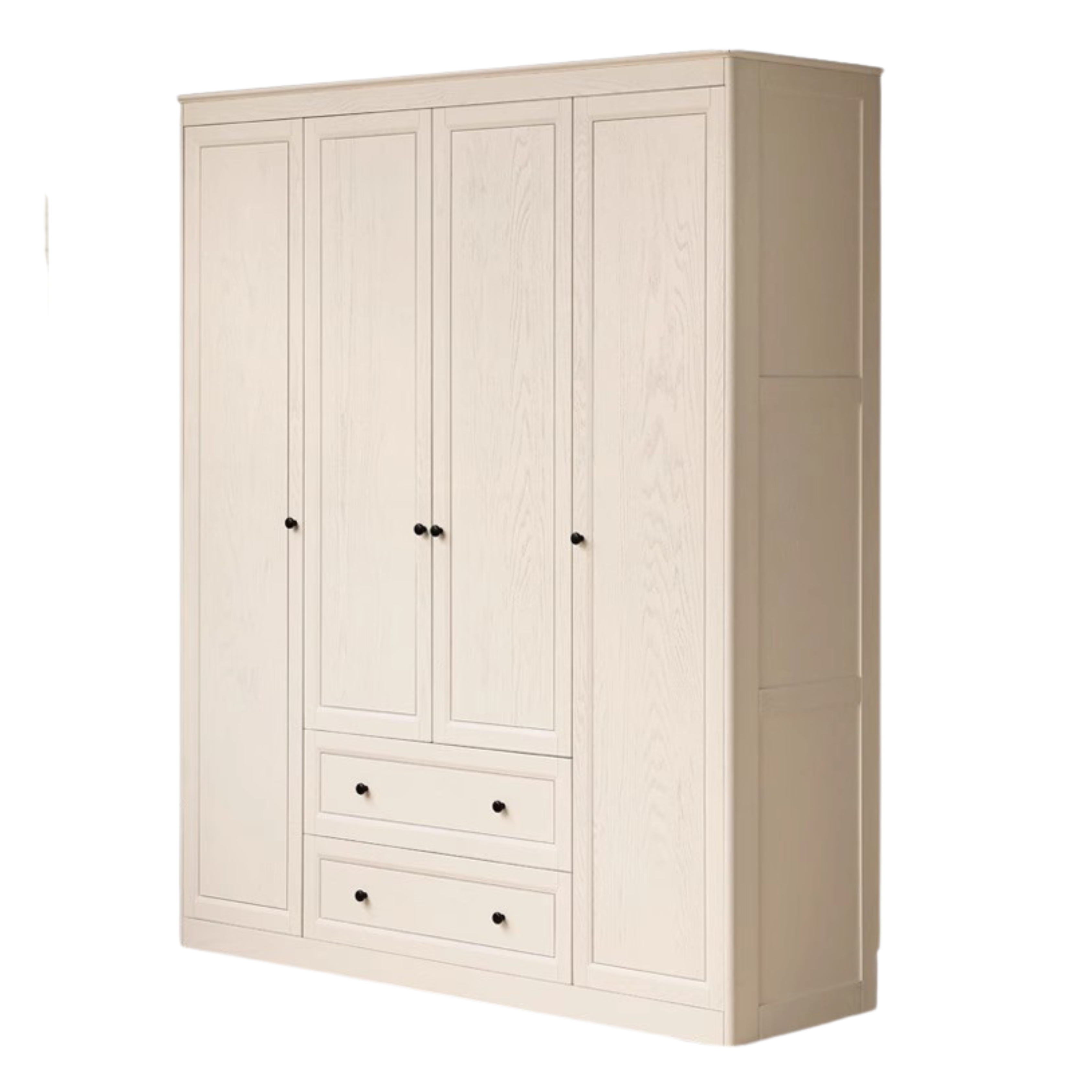 Oak Solid Wood American Style Wardrobe.