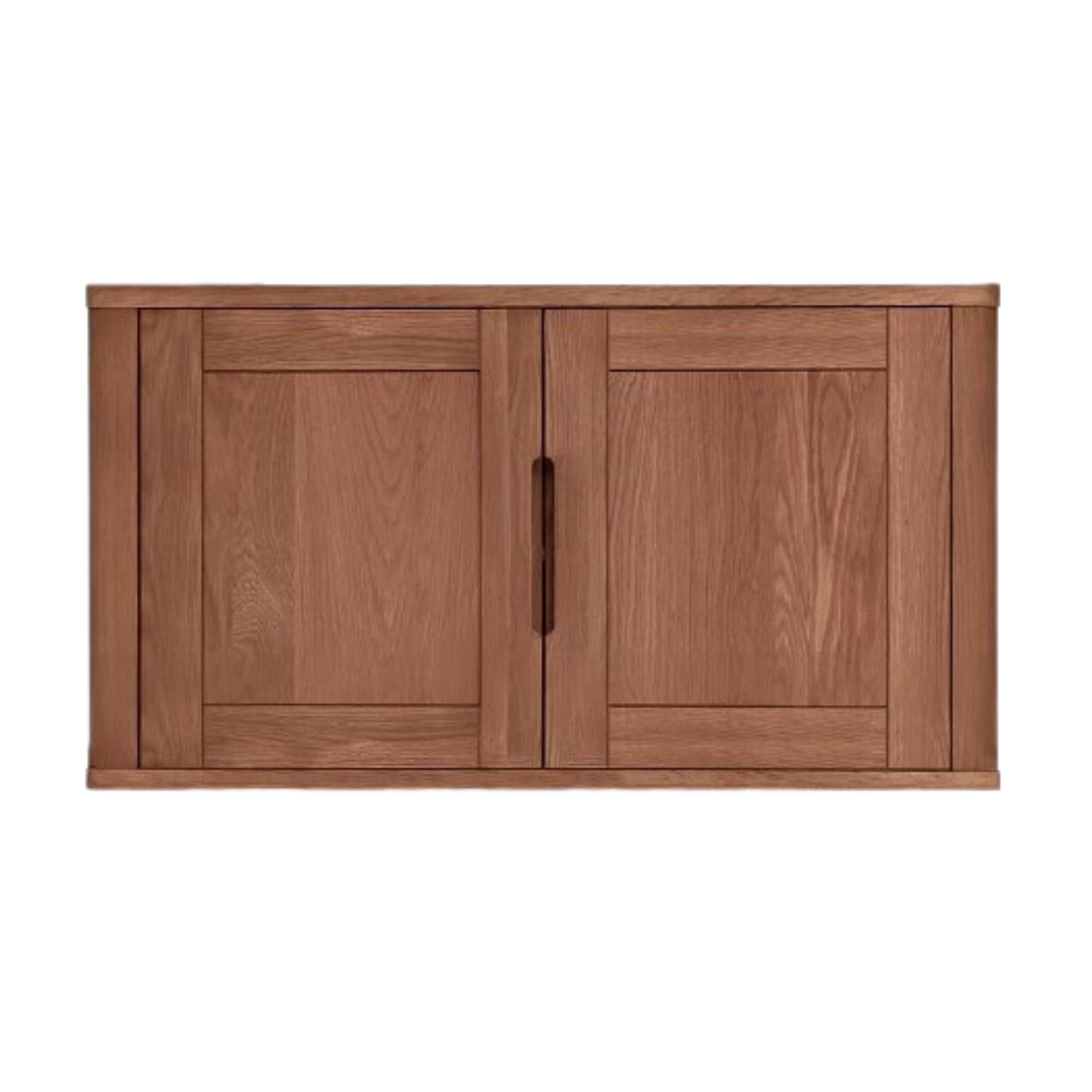 Oak Solid Wood Walnut Color Wardrobe.