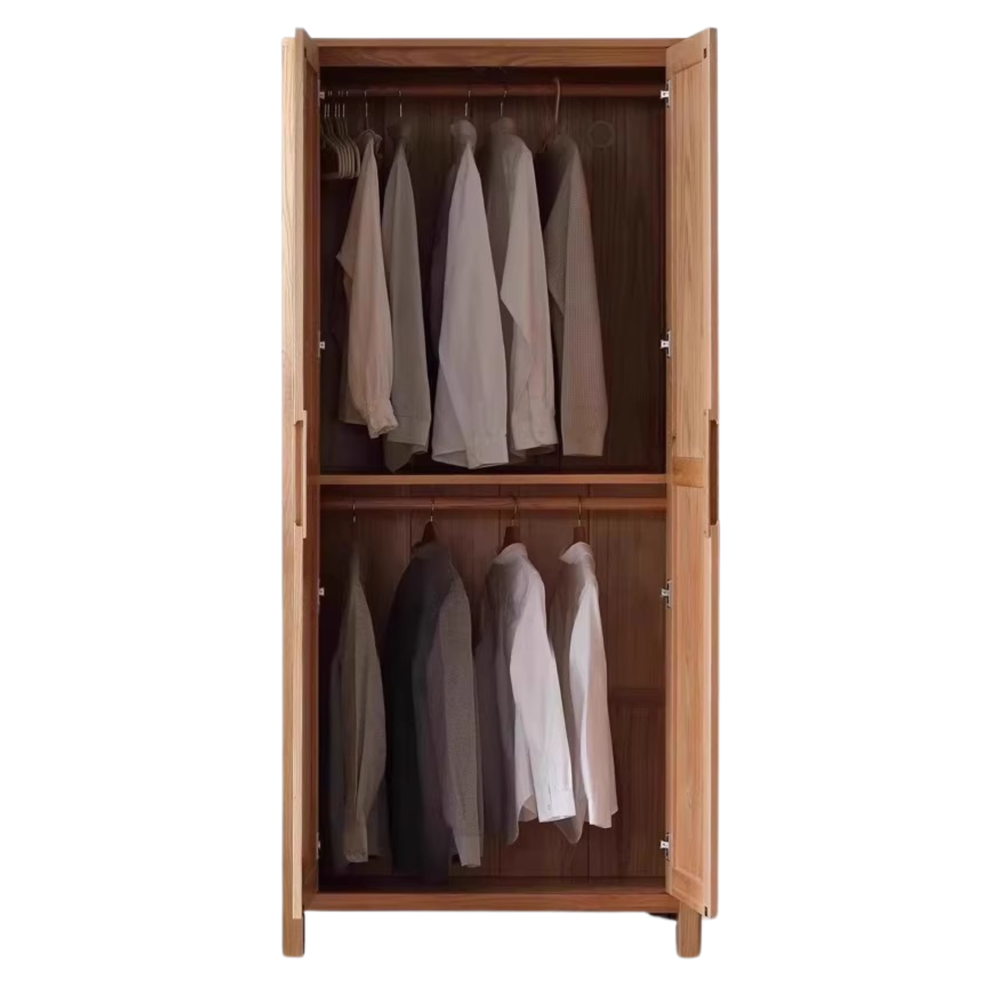 Oak solid wood Wardrobe