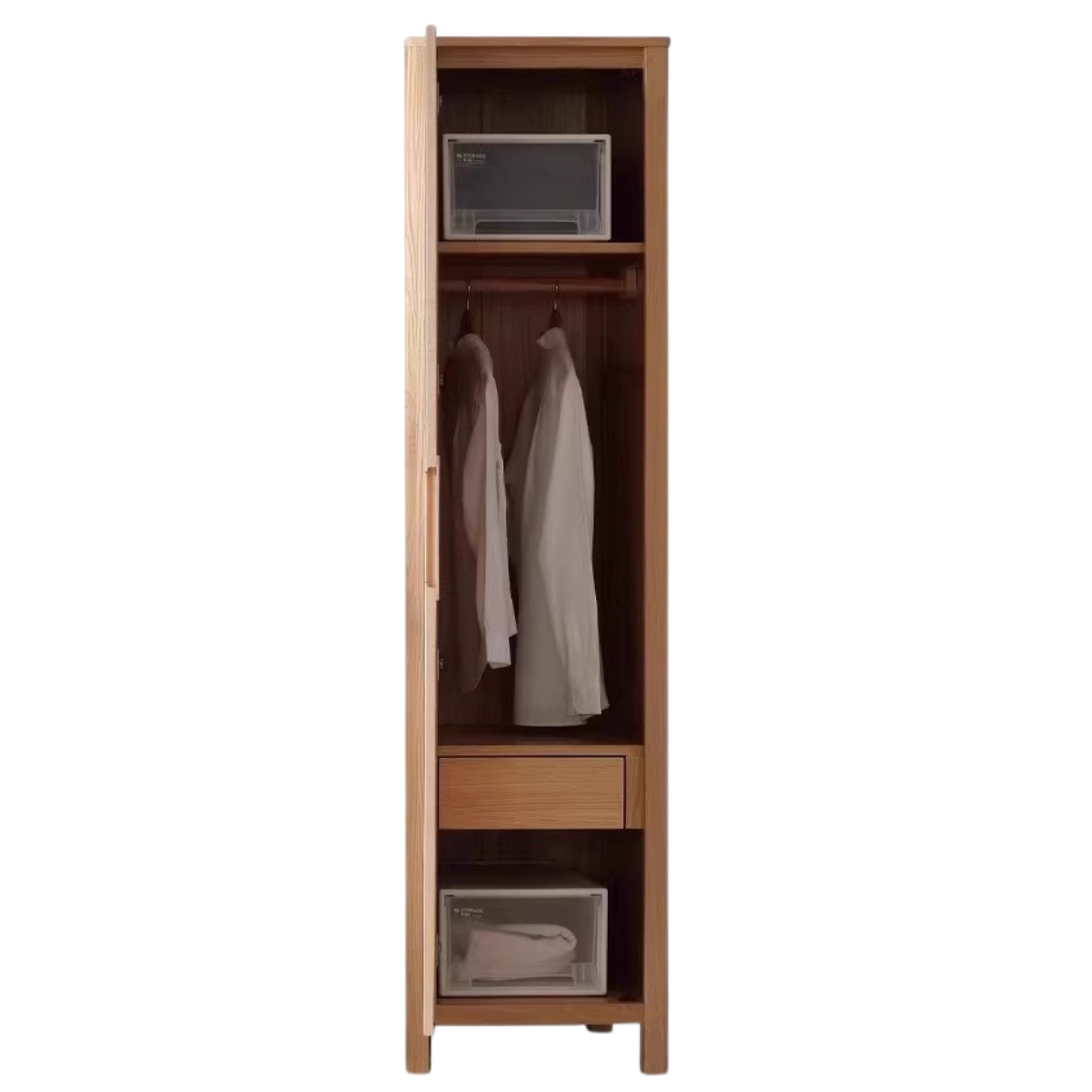 Oak solid wood Wardrobe