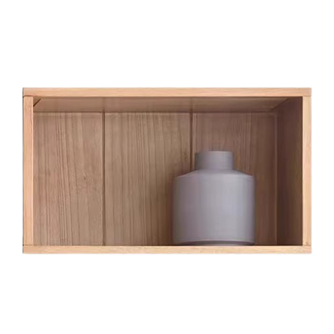 Oak, Cherry, Black Walnut Solid Wood Top Cabinet Combination Bookcase