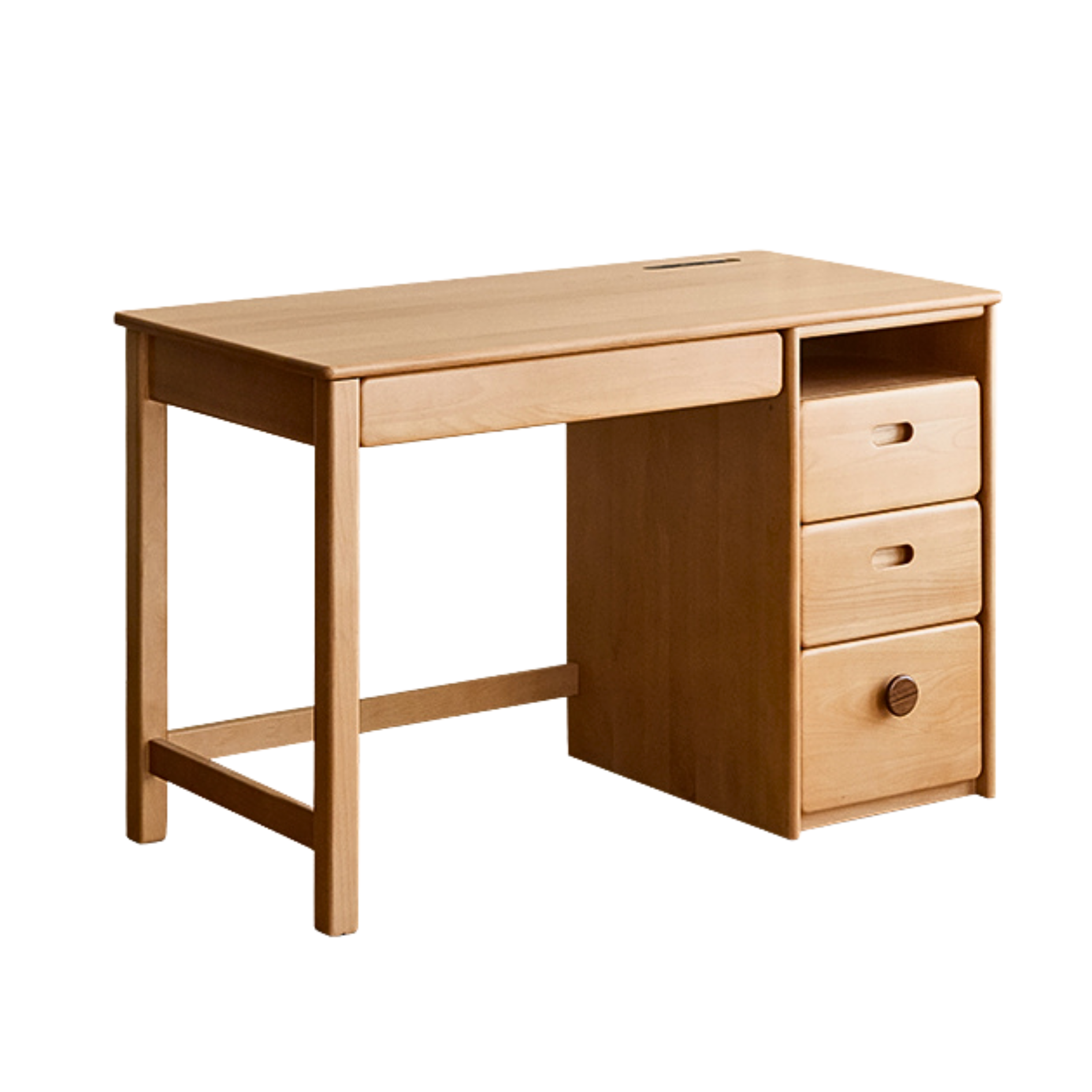 Beech Solid Wood Combination Simple Kids Desk