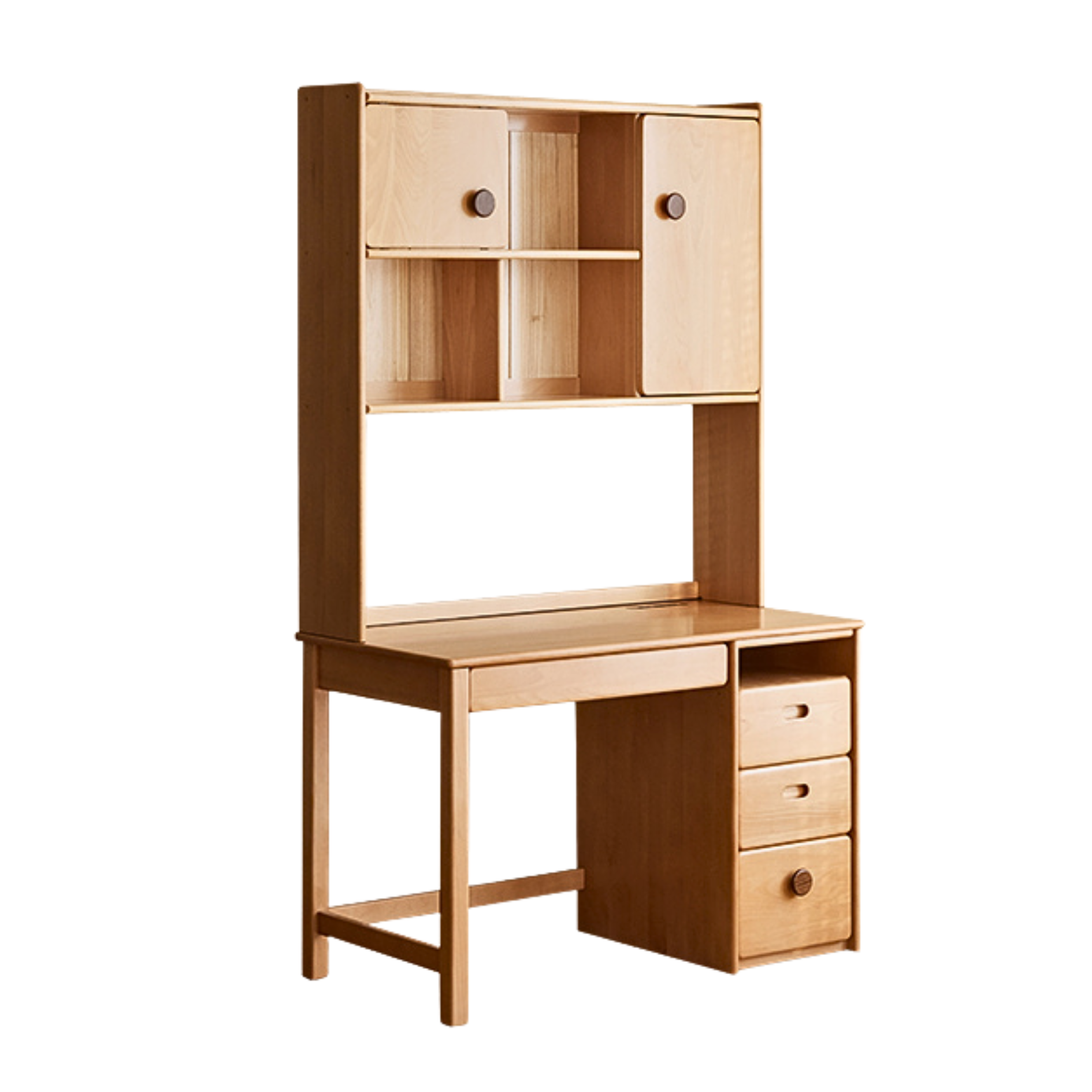 Beech Solid Wood Combination Simple Kids Desk
