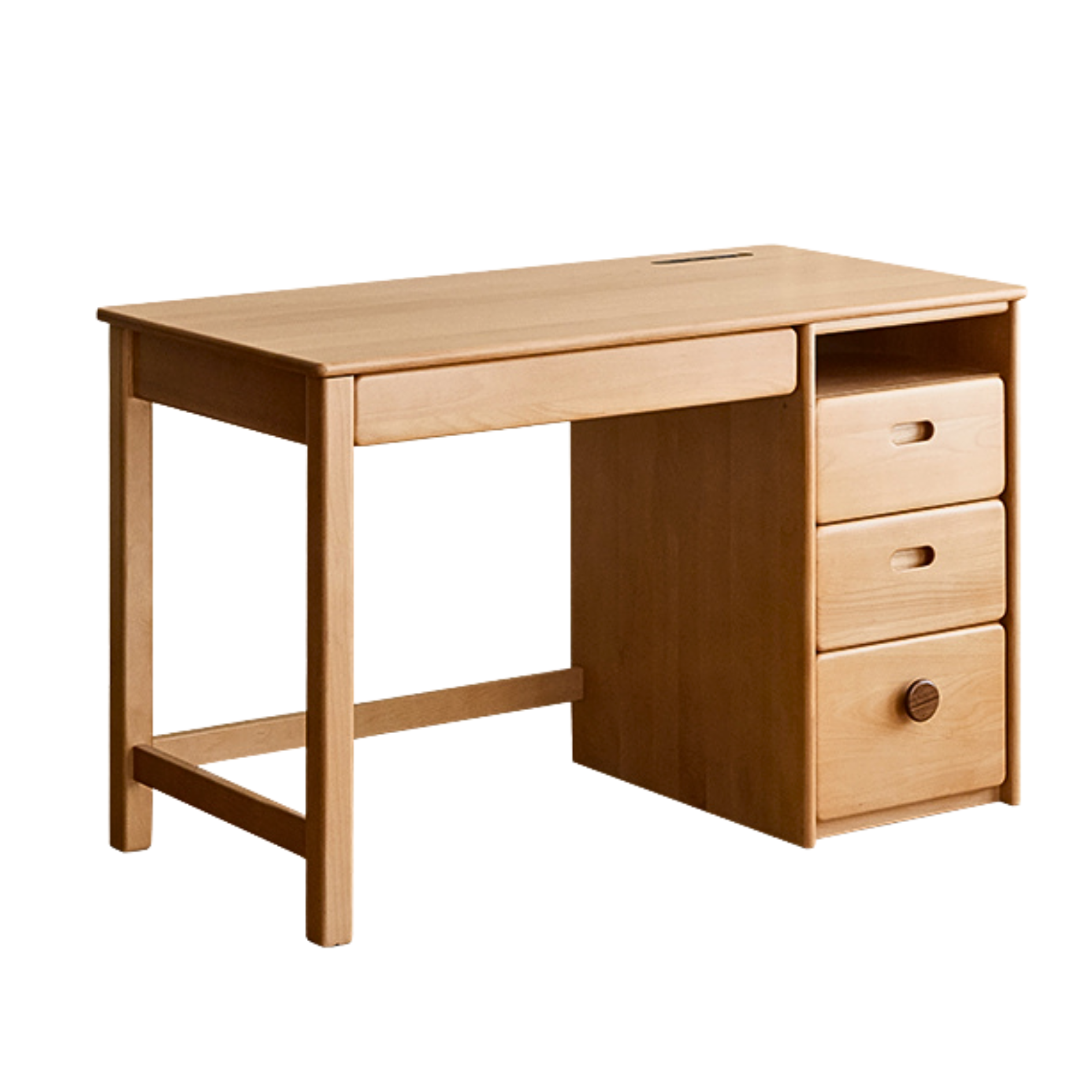Beech Solid Wood Combination Simple Kids Desk
