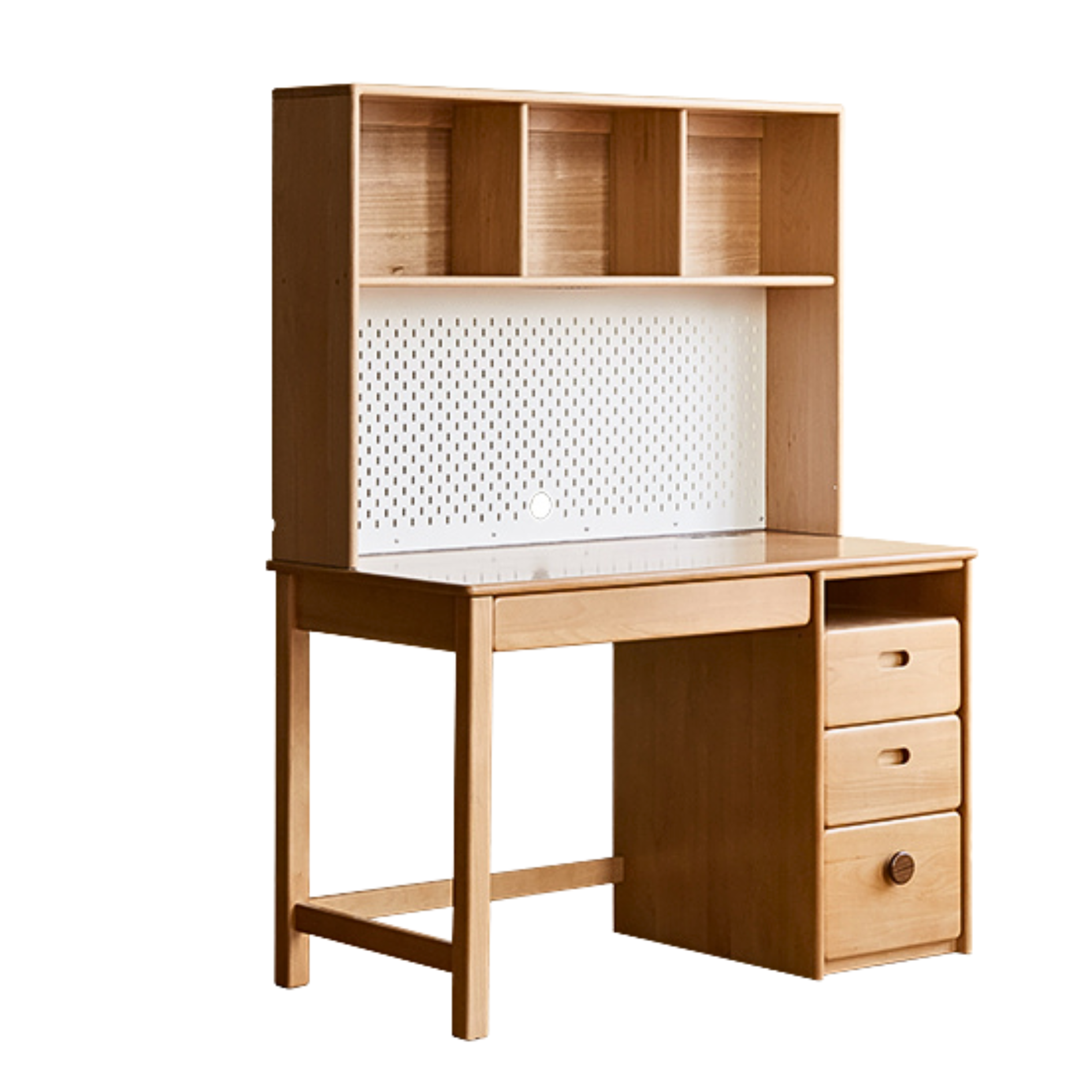 Beech Solid Wood Combination Simple Kids Desk