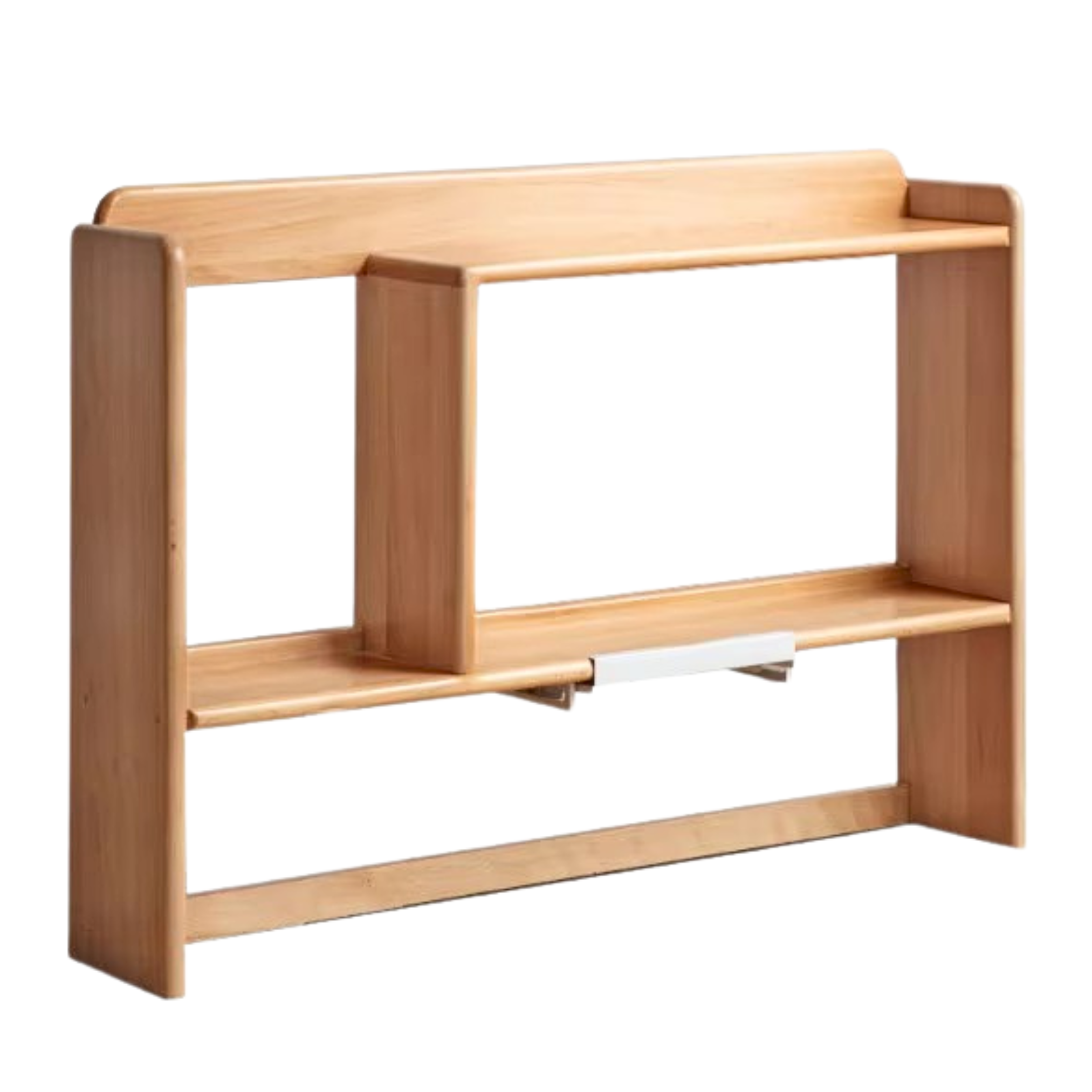 Oak, Beech Solid Wood Shelf Bookshelf