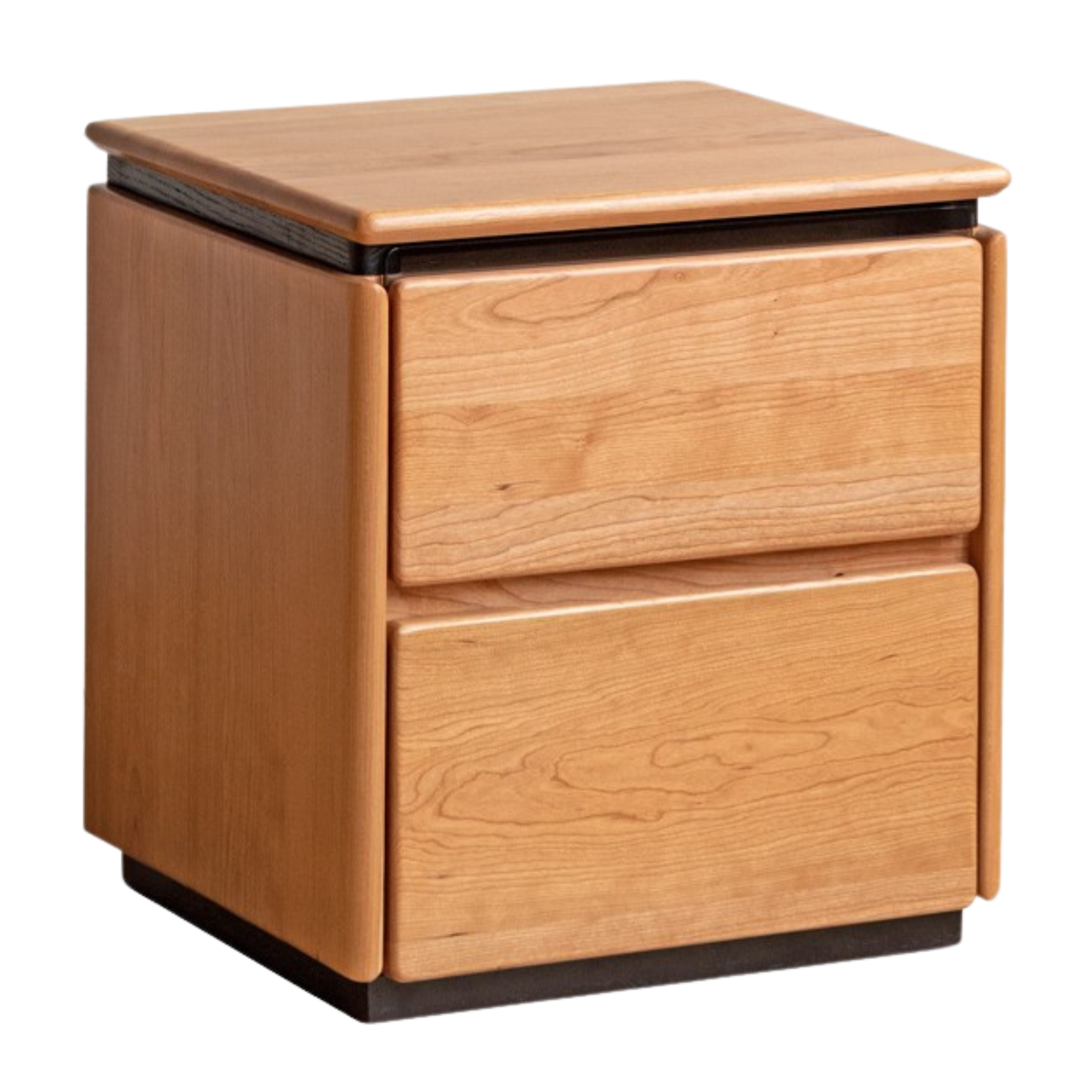 Cherry Solid Wood Retro Nightstand