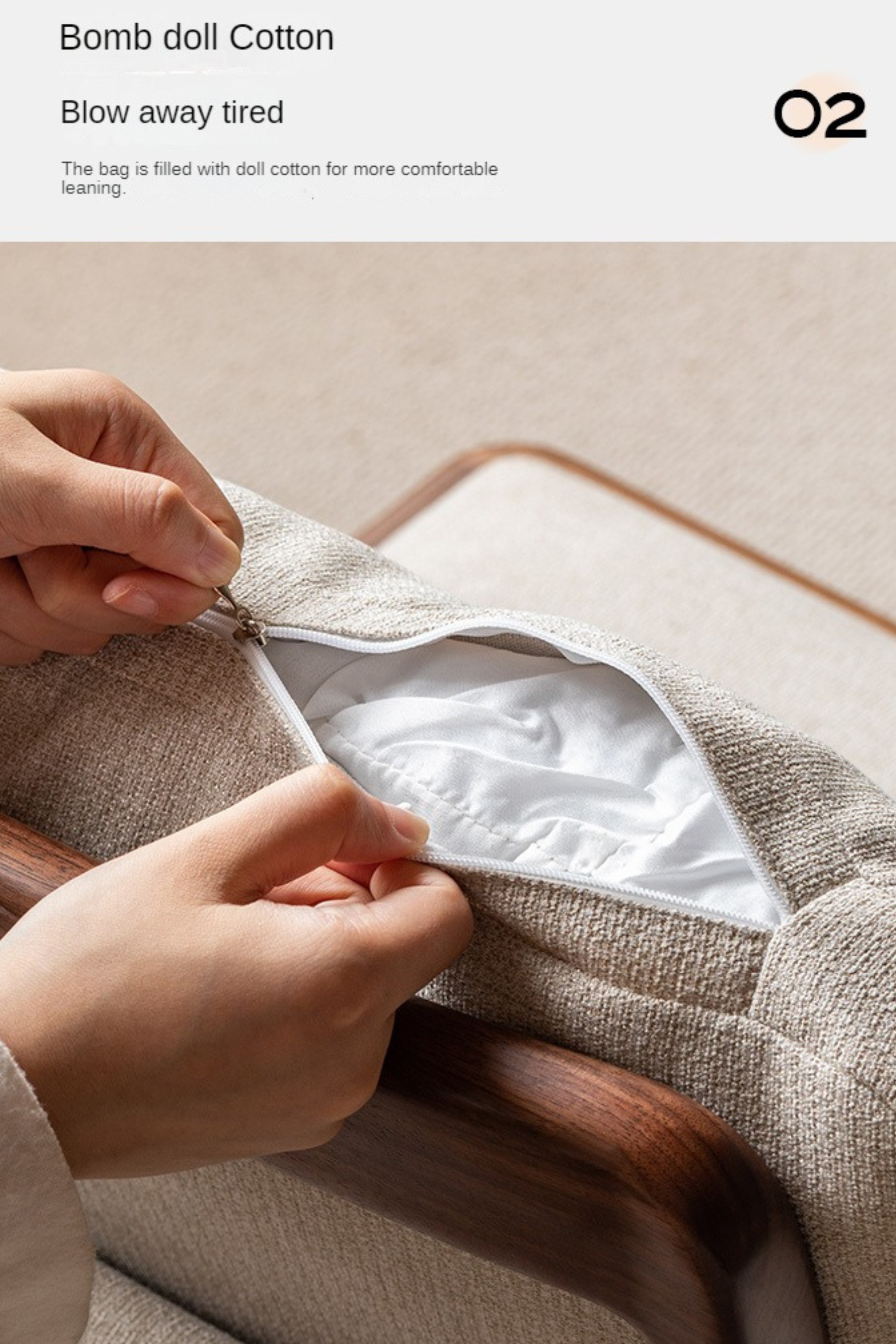 Black Walnut, Oak Solid Wood Tatami Tea Chair Low Back