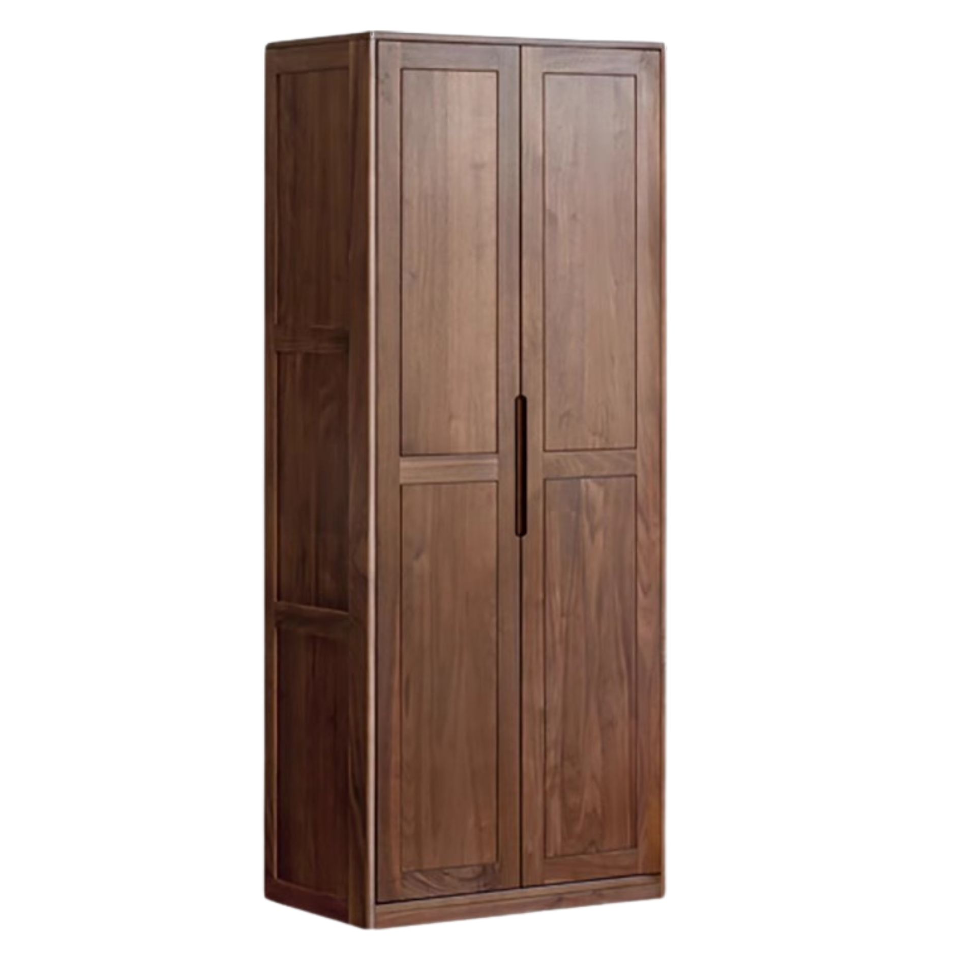 Black Walnut Solid Wood Wardrobe.