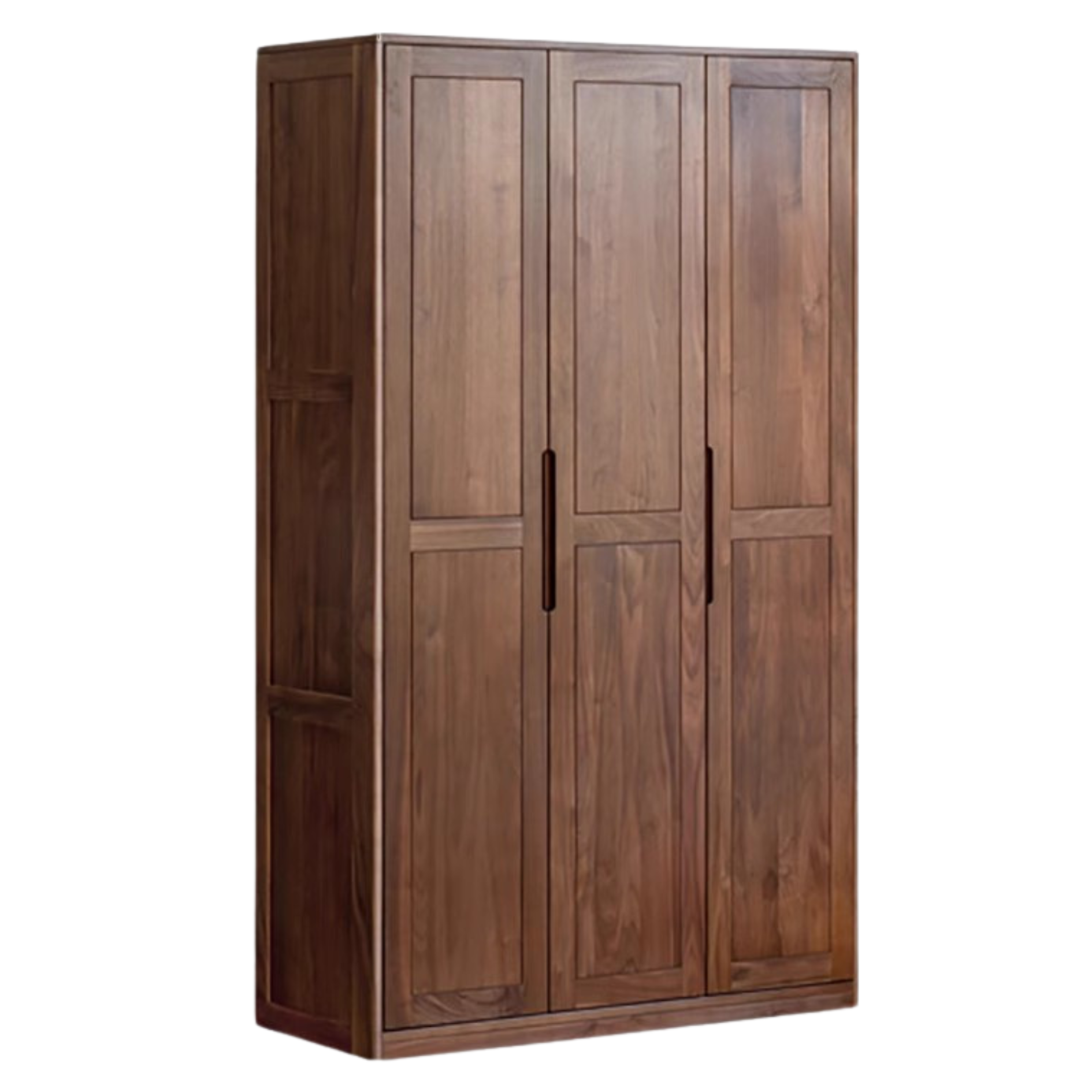 Black Walnut Solid Wood Wardrobe.