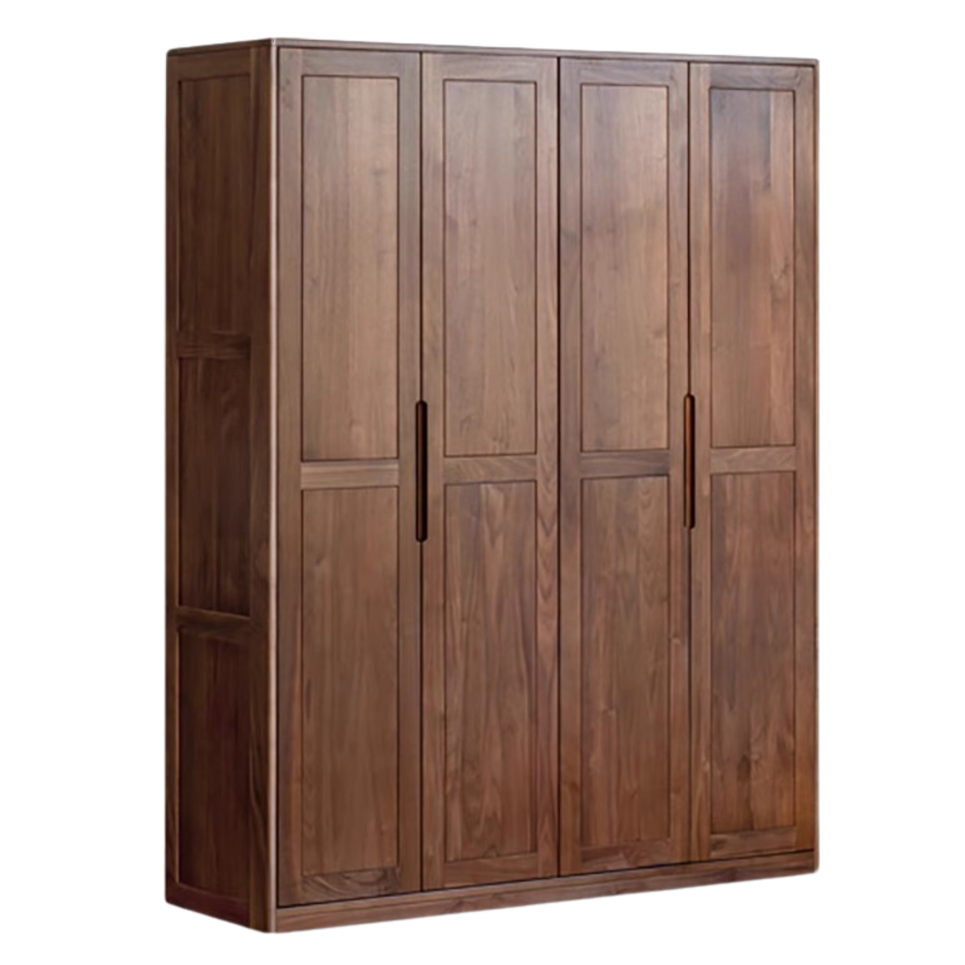 Black Walnut Solid Wood Wardrobe.