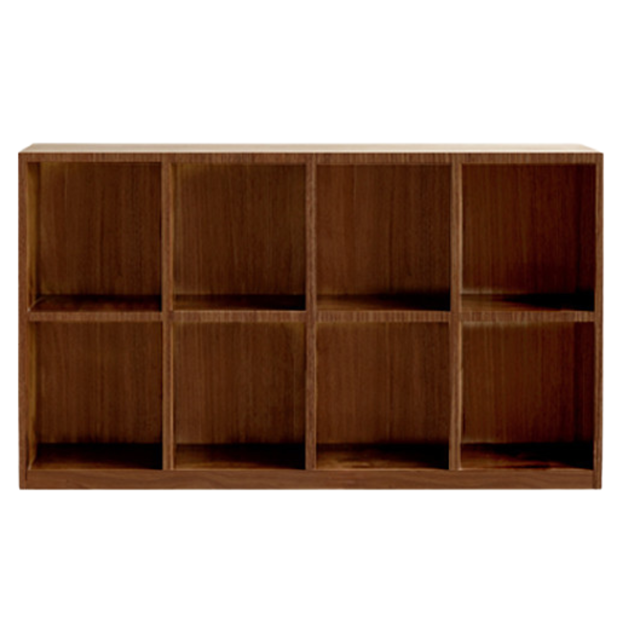 Black Walnut, Ash Solid Wood Floor Bookcase Rack