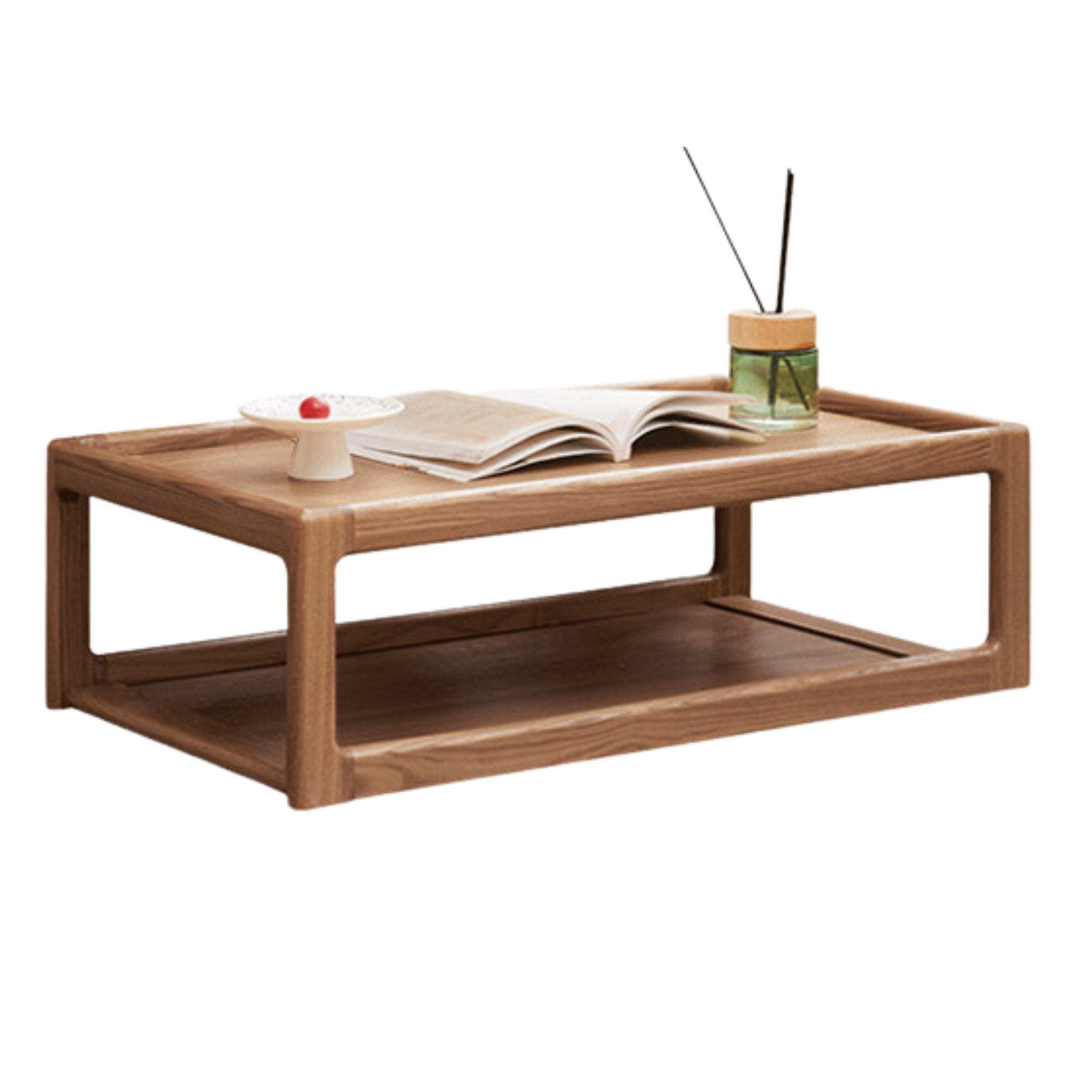 Ash, Oak Solid Wood Low Table