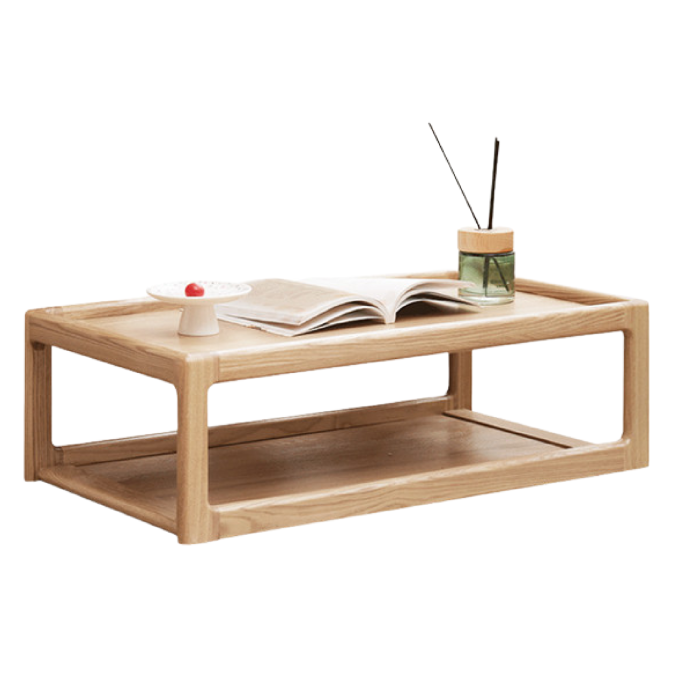 Ash, Oak Solid Wood Bay Window Table