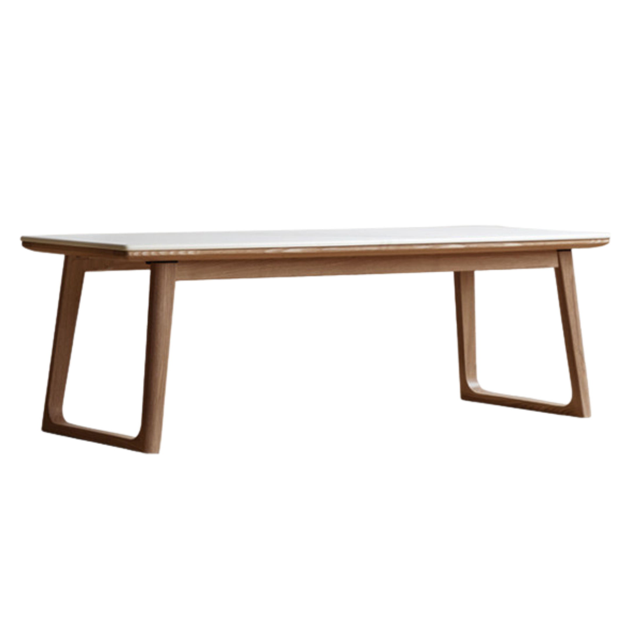 Black Walnut, Ash Solid Wood Low Small Coffee Table
