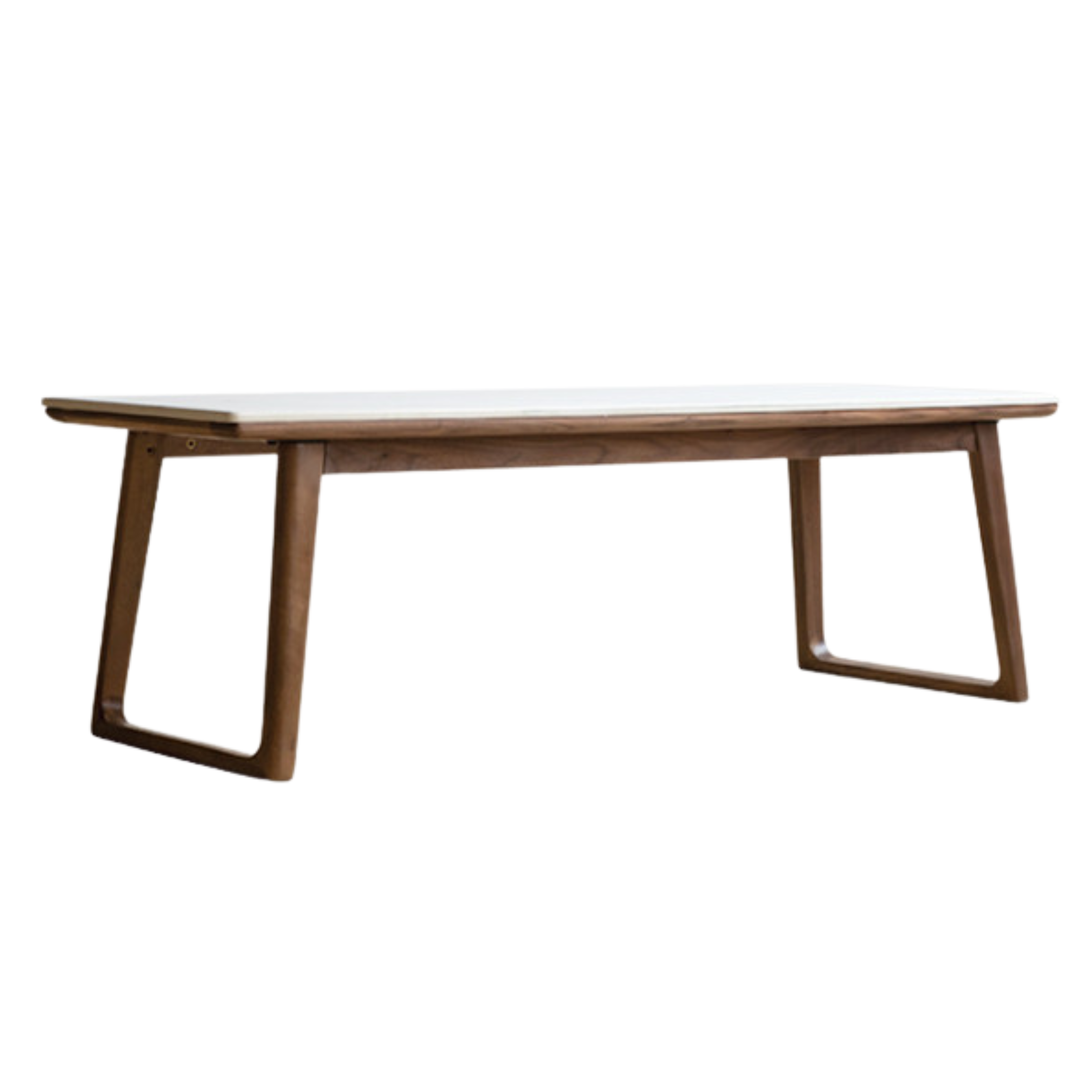 Black Walnut, Ash Solid Wood Low Small Coffee Table