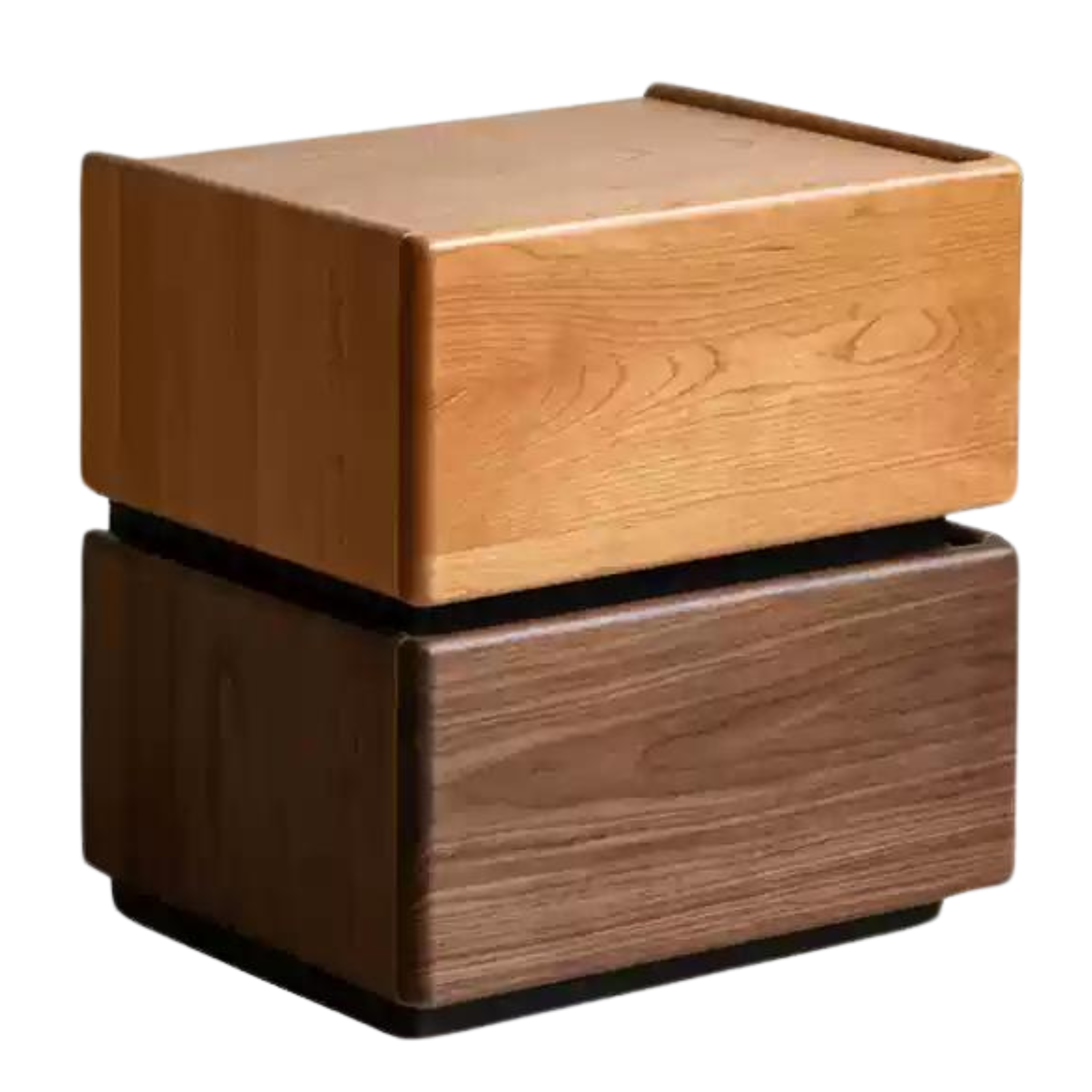 Black Walnut, Oak, Cherry Solid Wood Nightstand