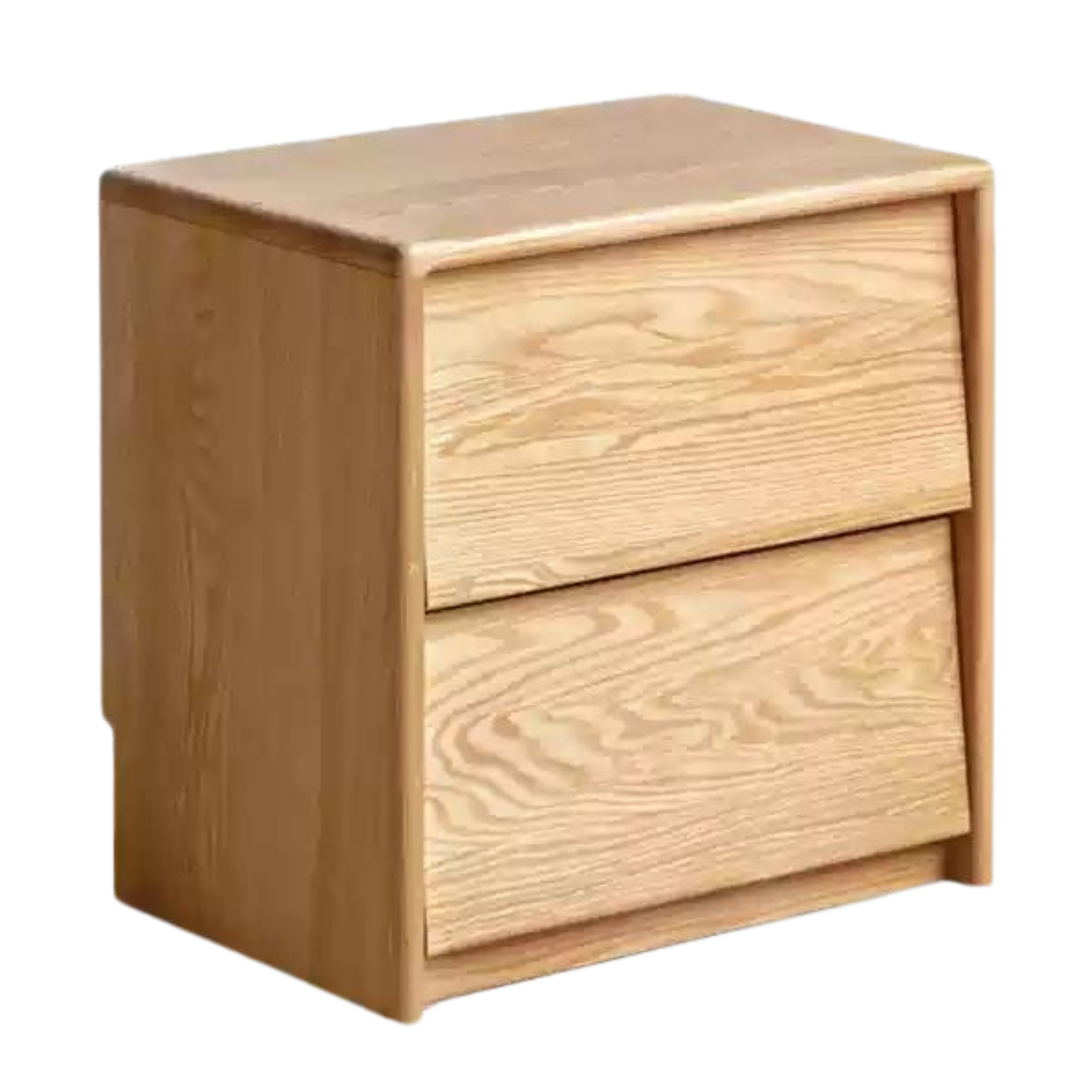 Ash, Oak Solid Wood Nightstand