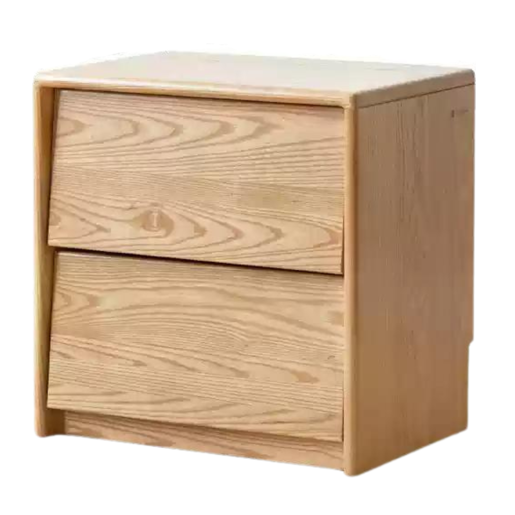 Ash, Oak Solid Wood Nightstand