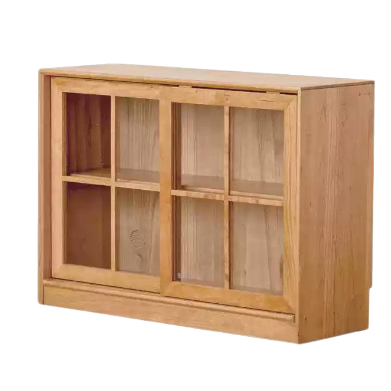 Cherry Solid Wood Medieval Style Bookcase