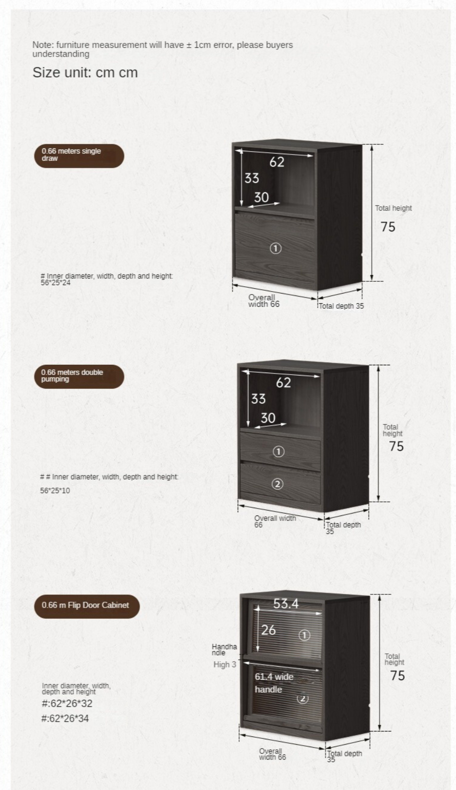 Oak, Rubberwood Solid Wood Bookcase Modern Floor Combination Cabinet
