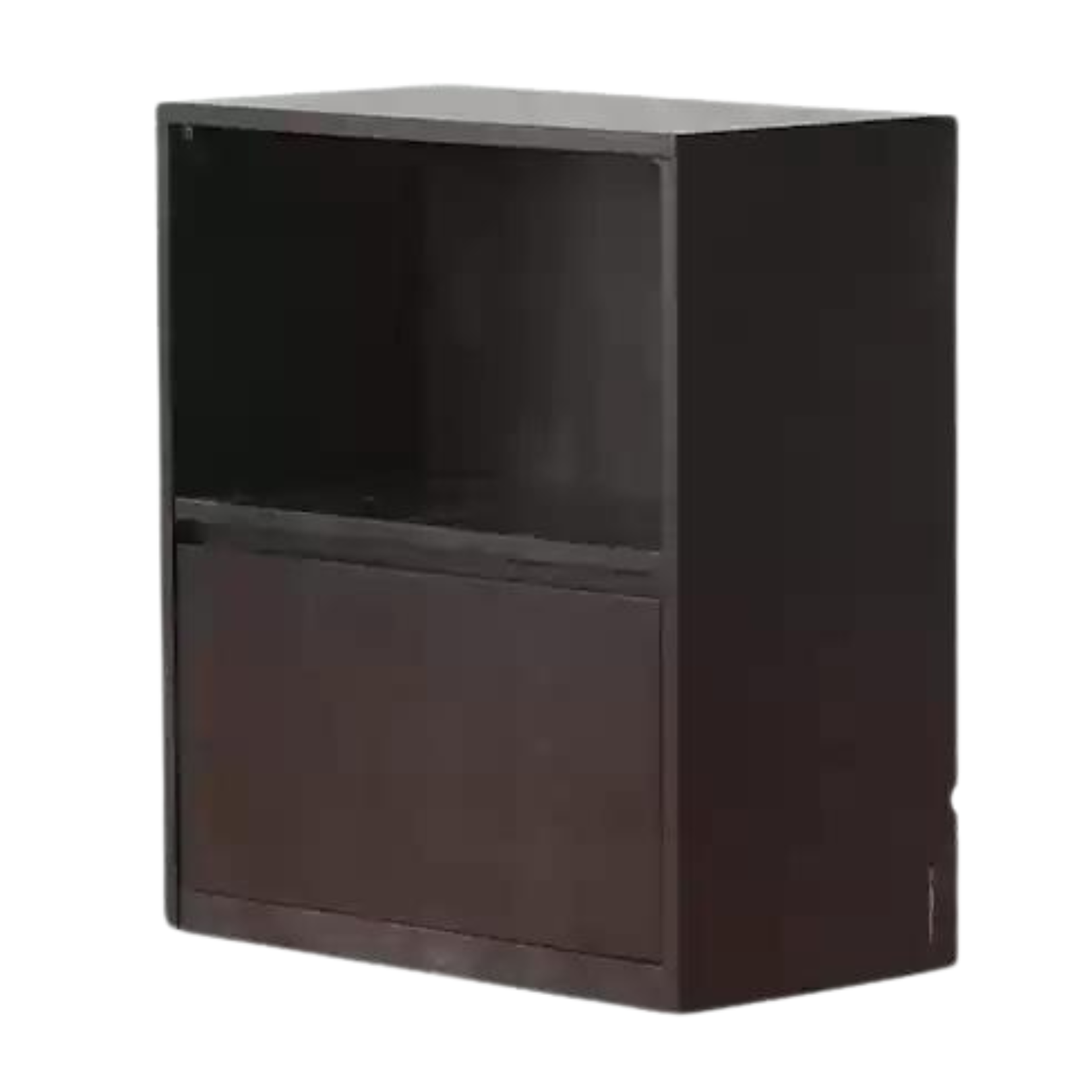 Oak, Solid Rubberwood Bookcase Modern Floor Combination Cabinet