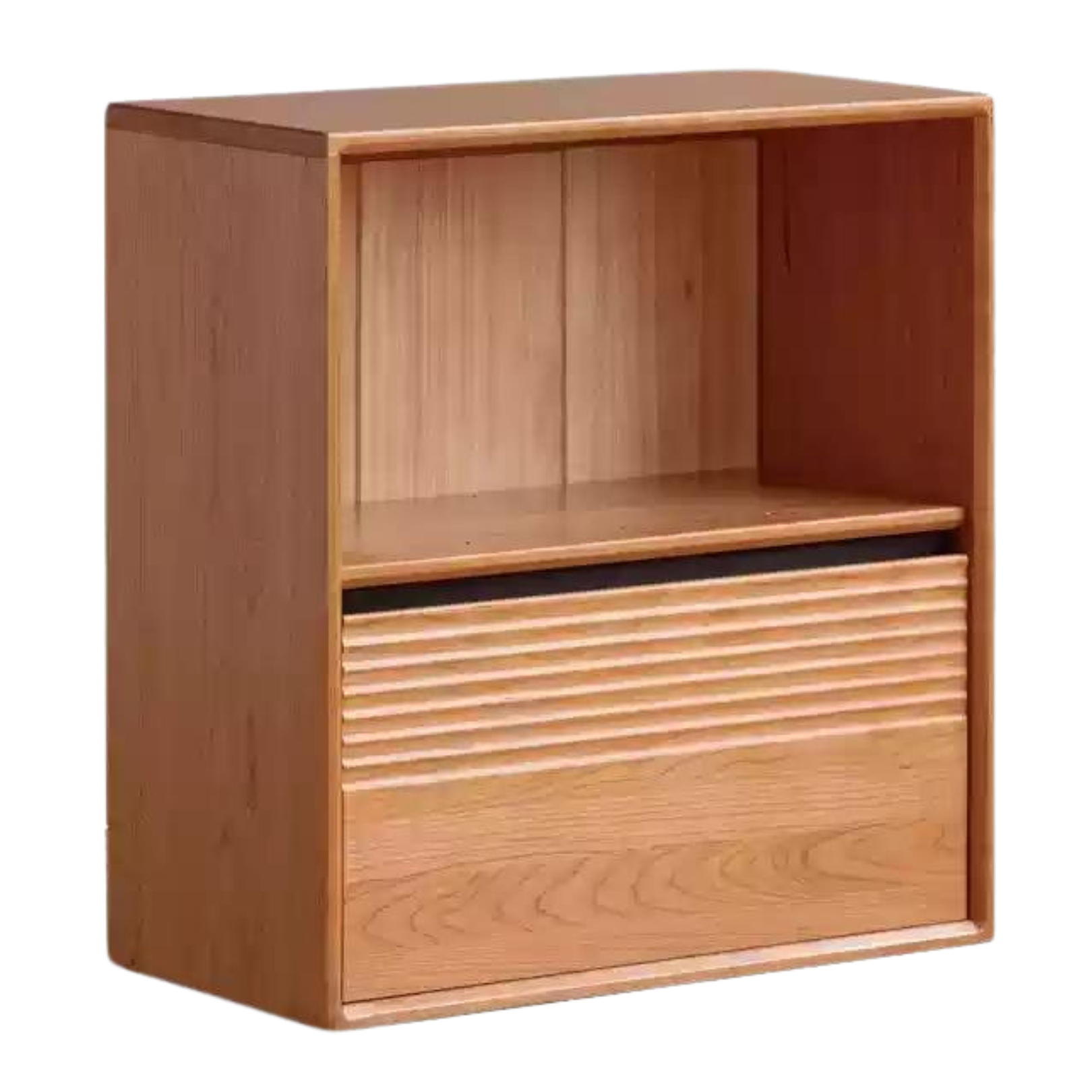 Cherry Solid Wood Module Combination Bookcase