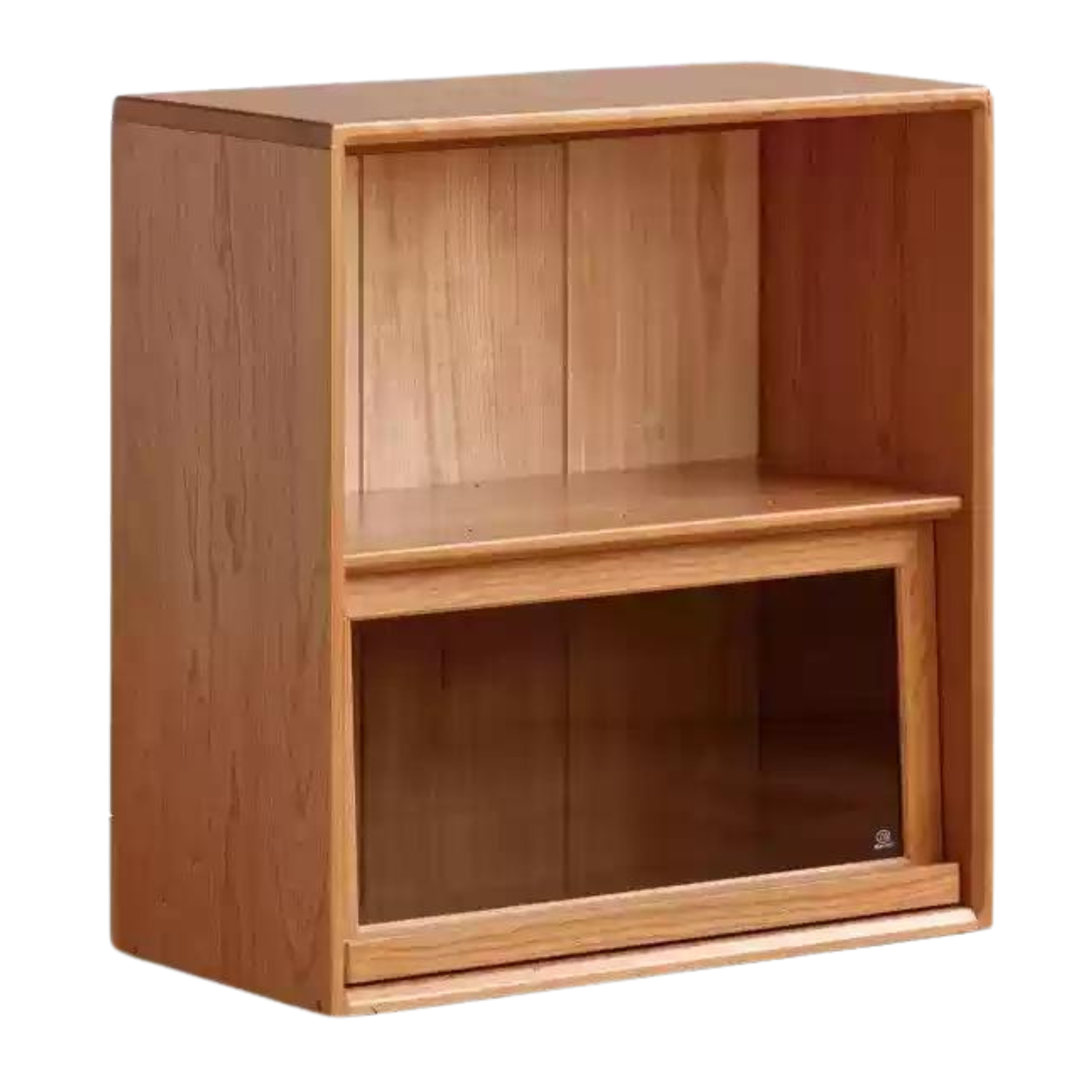 Cherry Solid Wood Module Combination Bookcase