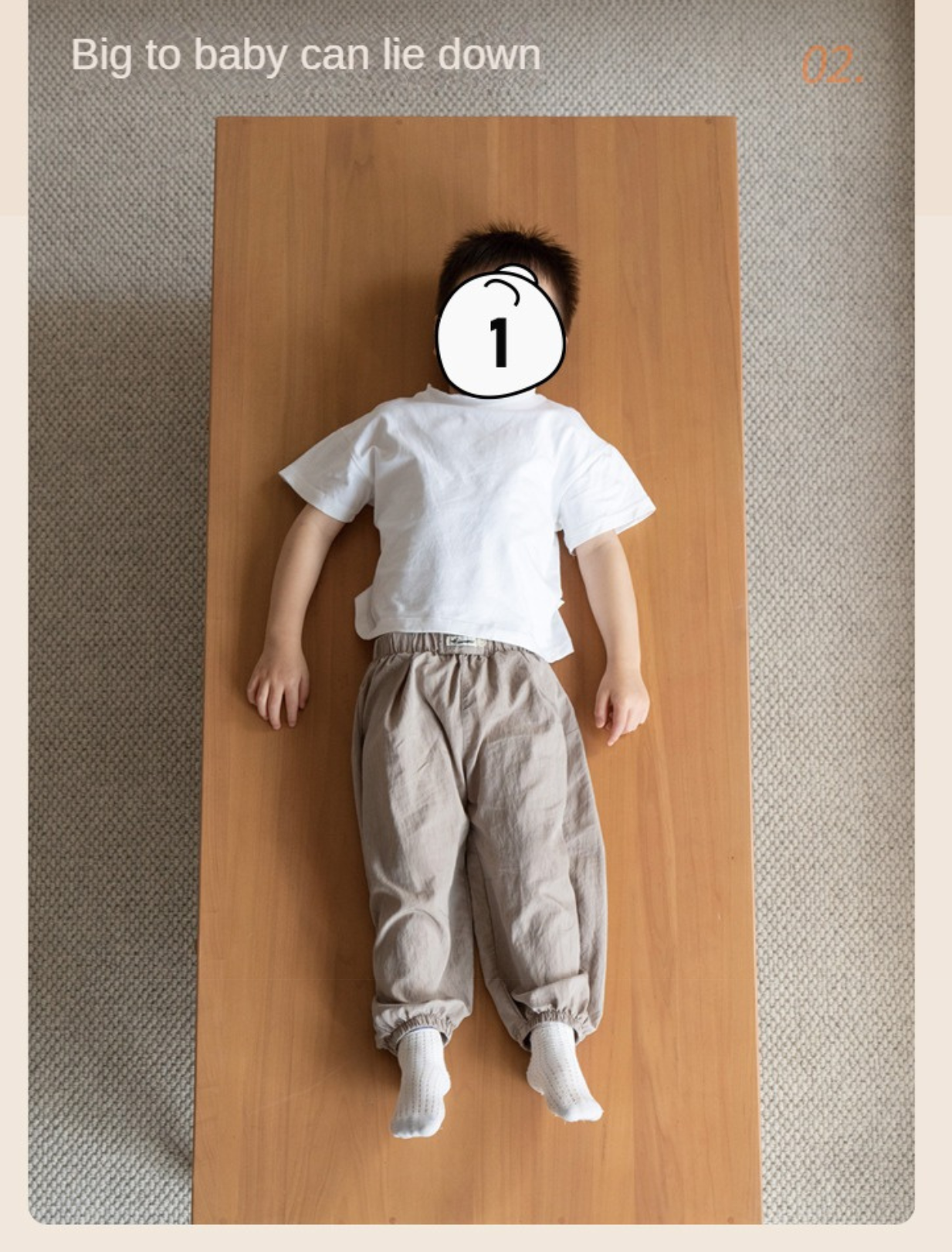 Poplar Solid Wood Modern Rectangular Coffee Table with Drawer.