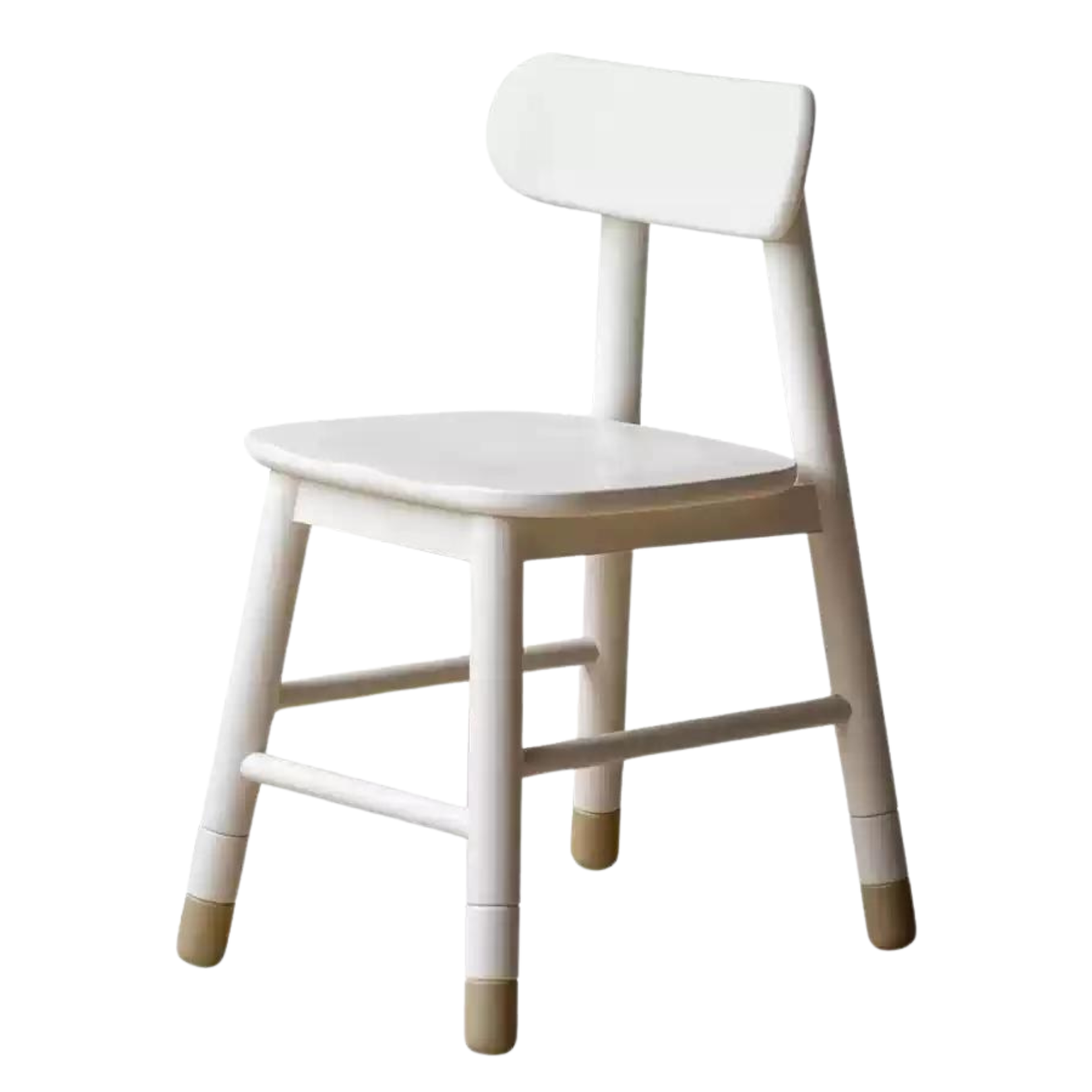 Oak, Birch Solid Wood Lift Kid's Chair White.