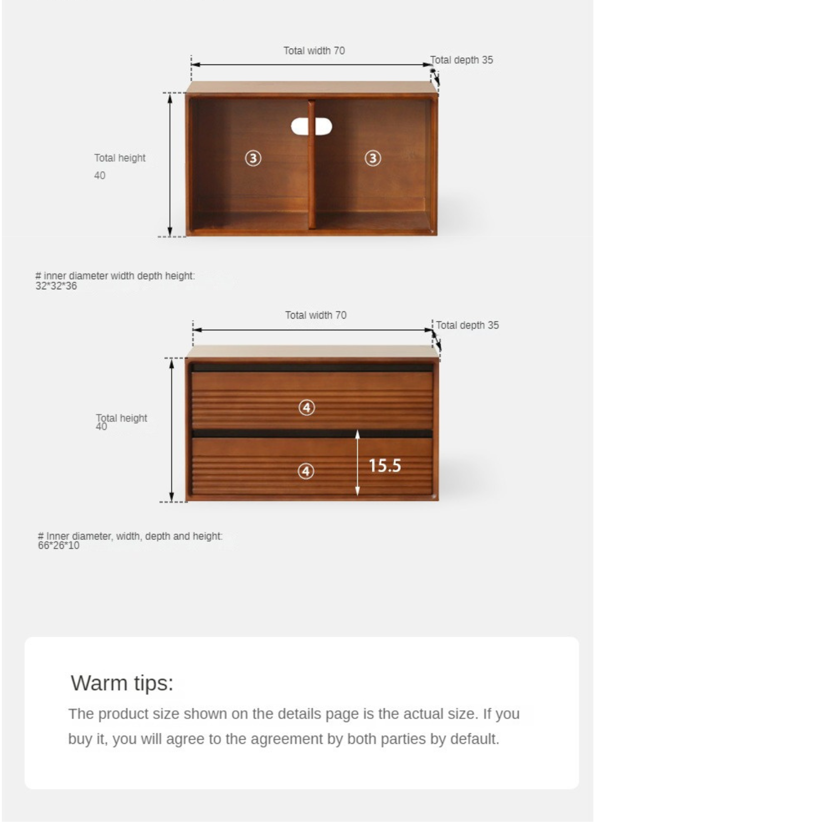 Black Walnut, Cherry, Poplar Solid Wood Medieval Floor TV Cabinet.
