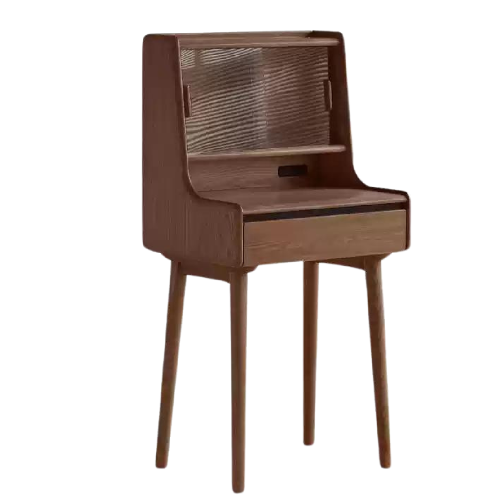 Ash Solid Wood Lighted Vanity Table.