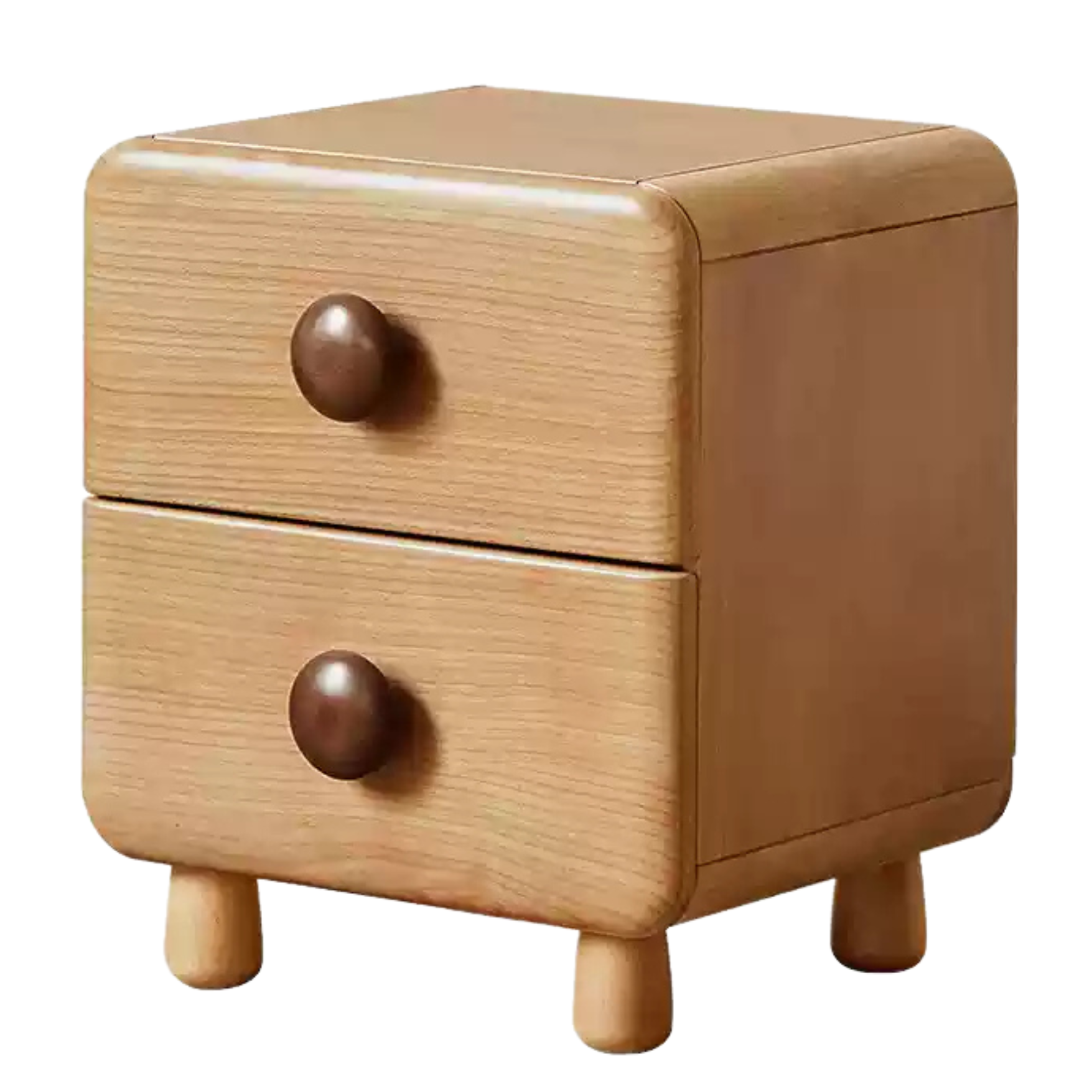 Beech Solid Wood Children's Nightstand