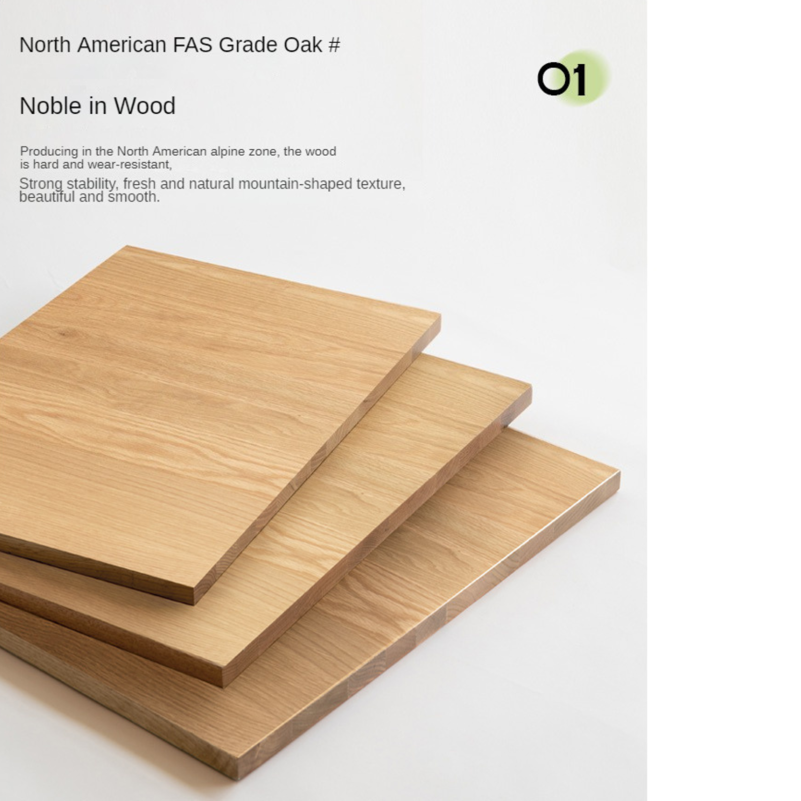 Oak Solid Wood Combination Tea Table